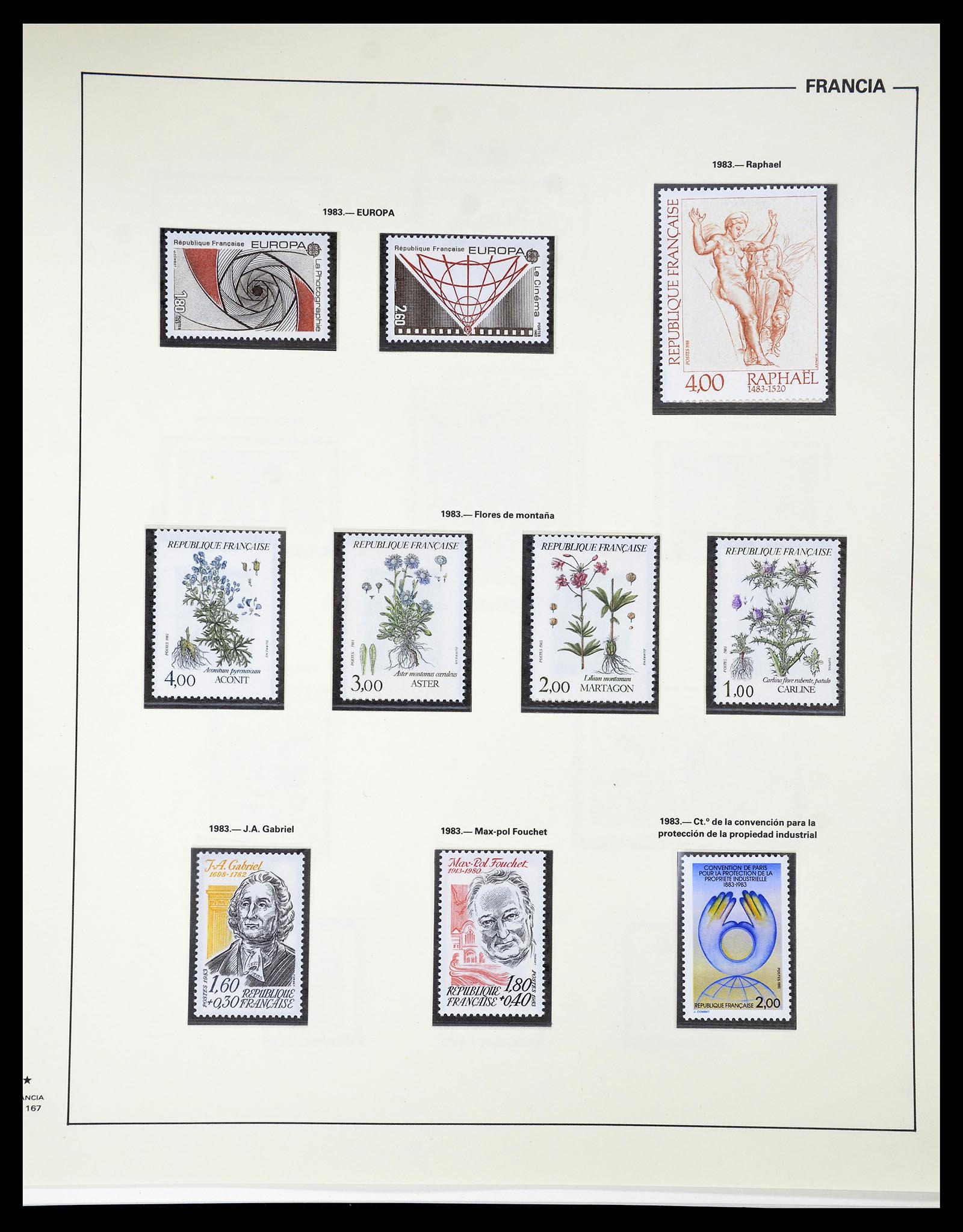34755 233 - Postzegelverzameling 34755 Frankrijk 1900-2000.