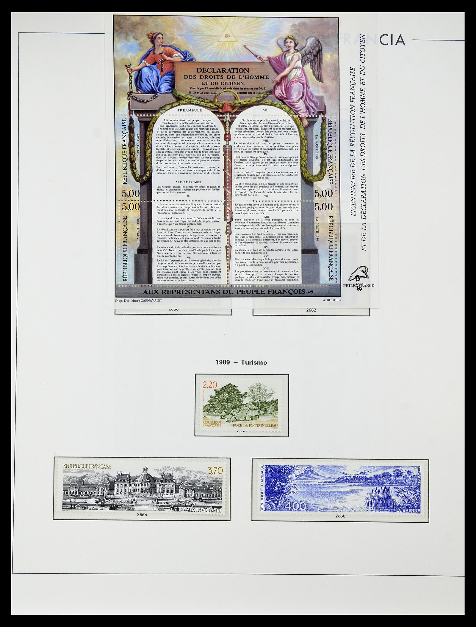 34755 277 - Postzegelverzameling 34755 Frankrijk 1900-2000.