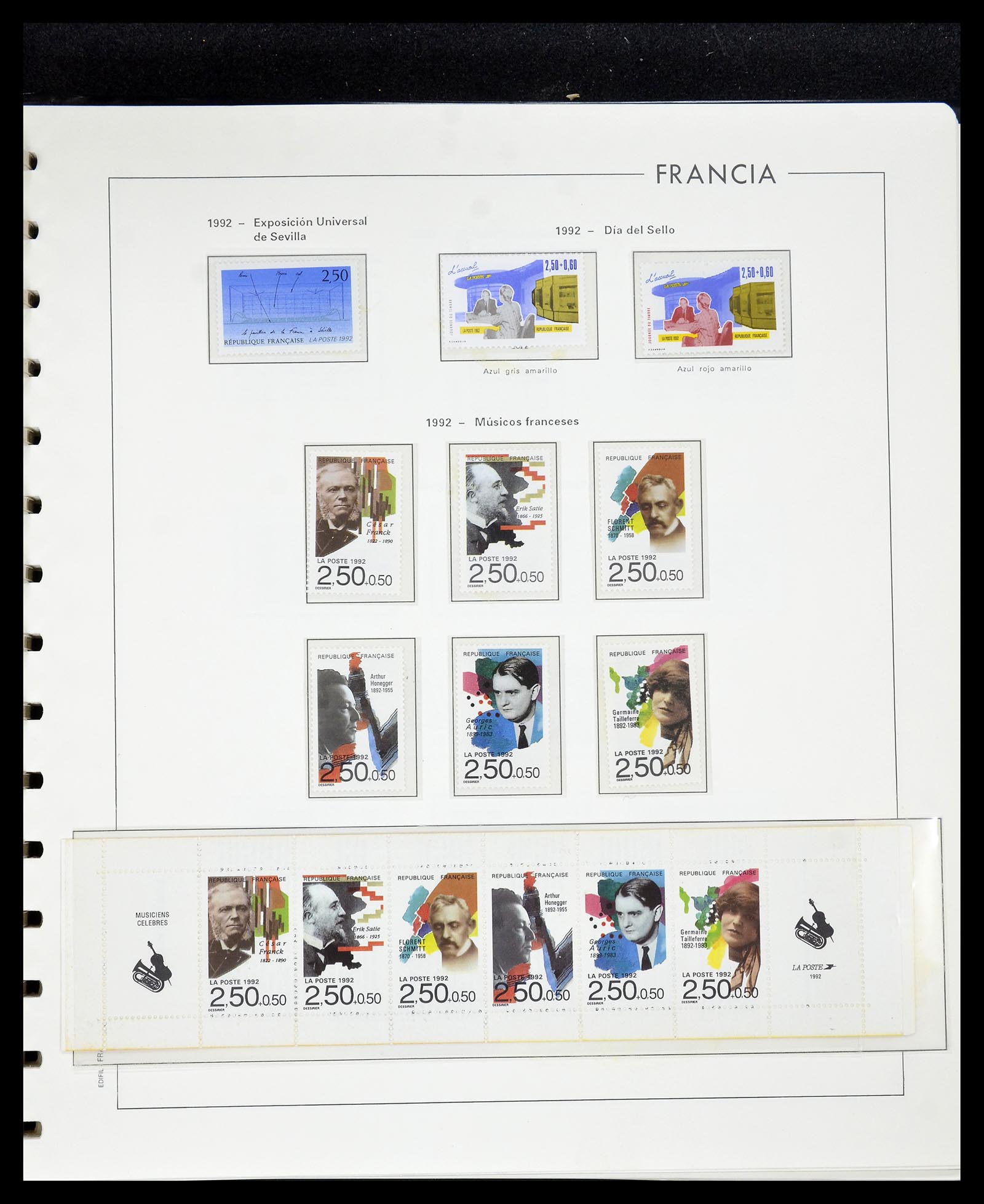 34755 303 - Postzegelverzameling 34755 Frankrijk 1900-2000.