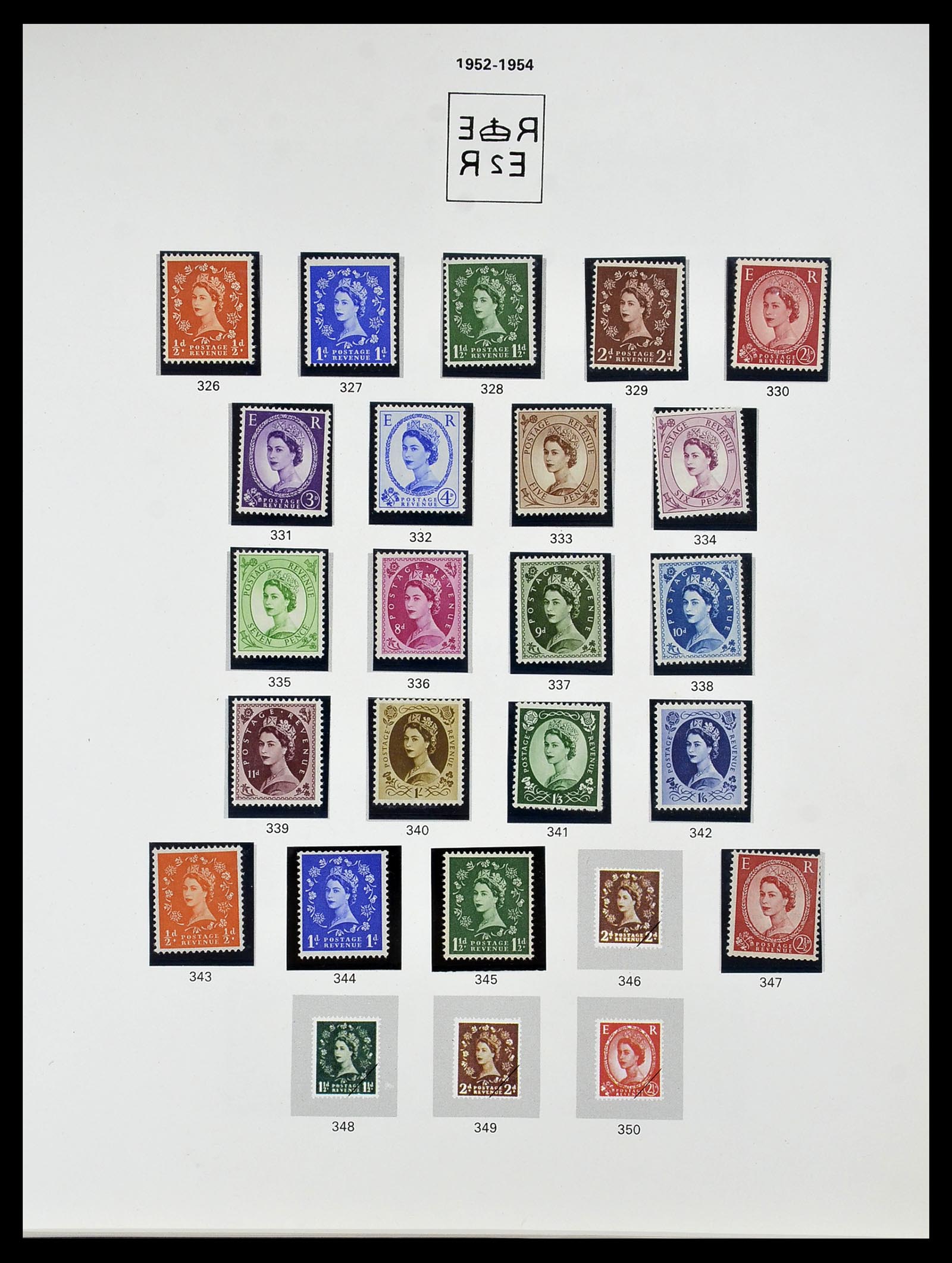 34756 001 - Stamp Collection 34756 Great Britain 1952-1977.