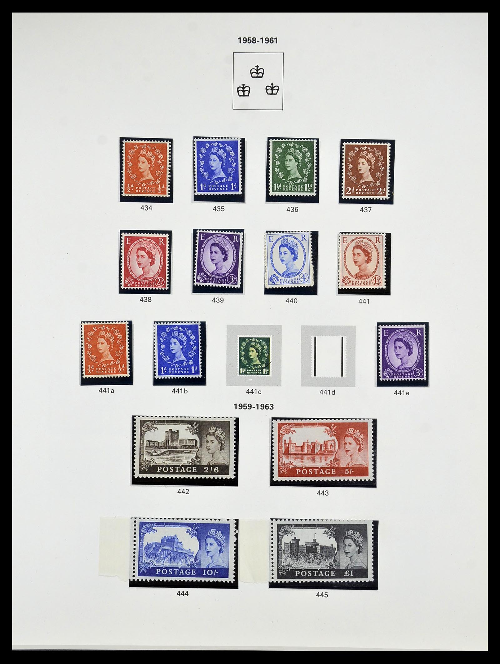 34756 006 - Stamp Collection 34756 Great Britain 1952-1977.