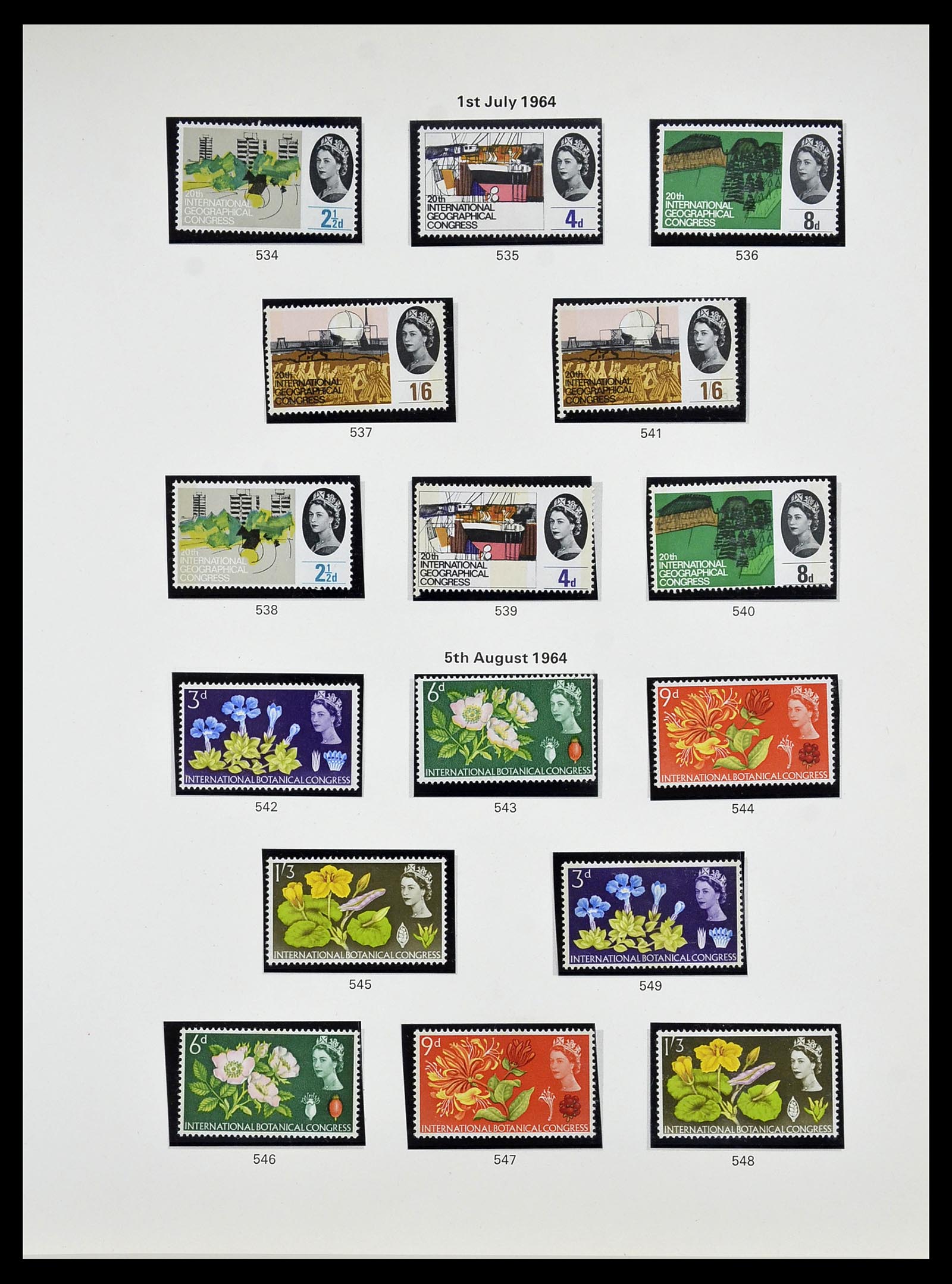 34756 013 - Stamp Collection 34756 Great Britain 1952-1977.