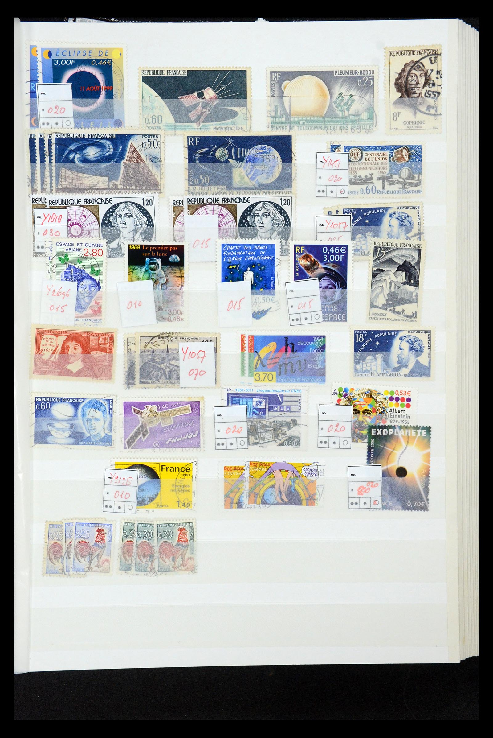 34782 077 - Stamp Collection 34782 Motif space travel, astrology, astronomy 1960-201