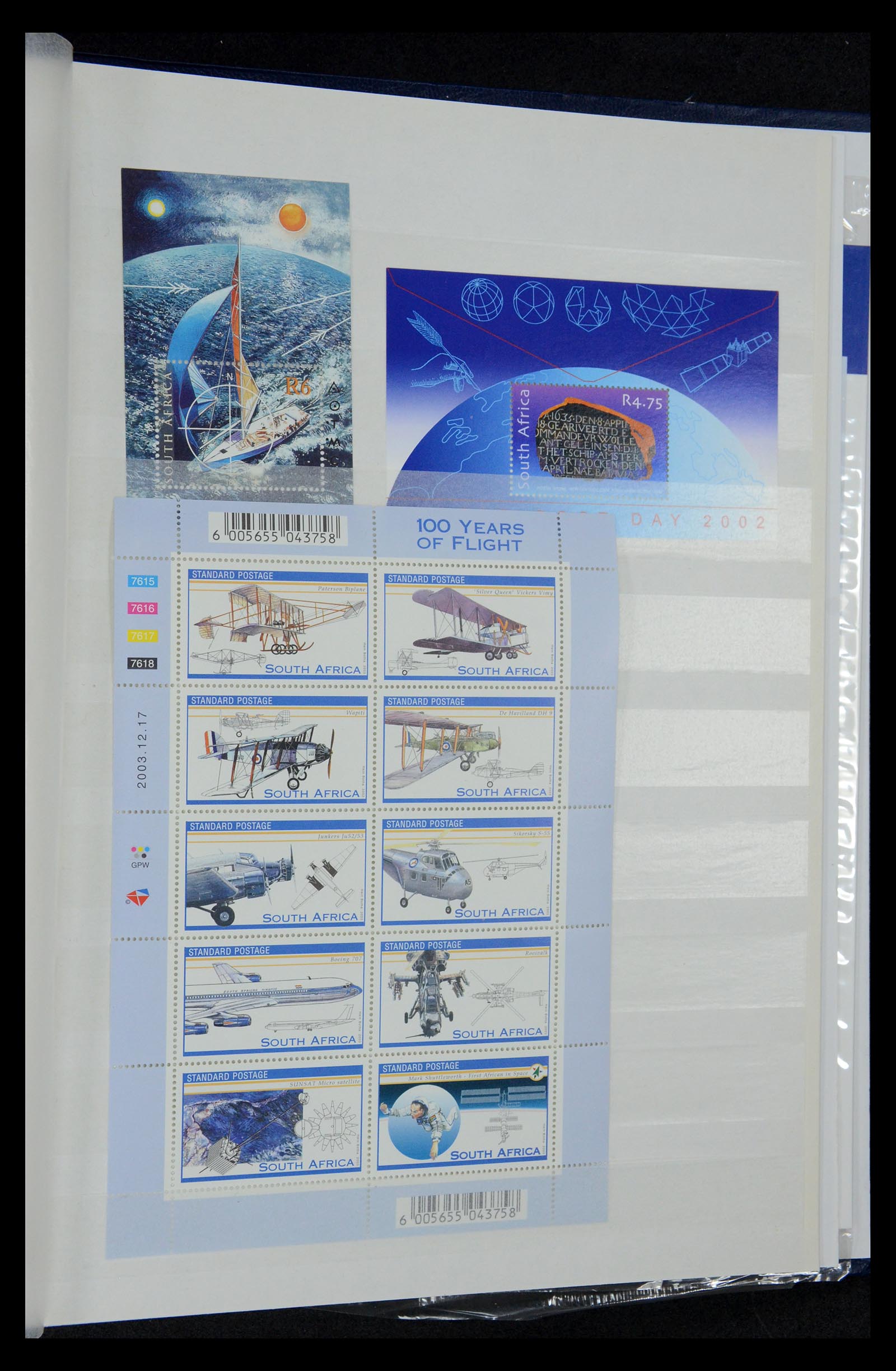 34782 702 - Stamp Collection 34782 Motif space travel, astrology, astronomy 1960-201