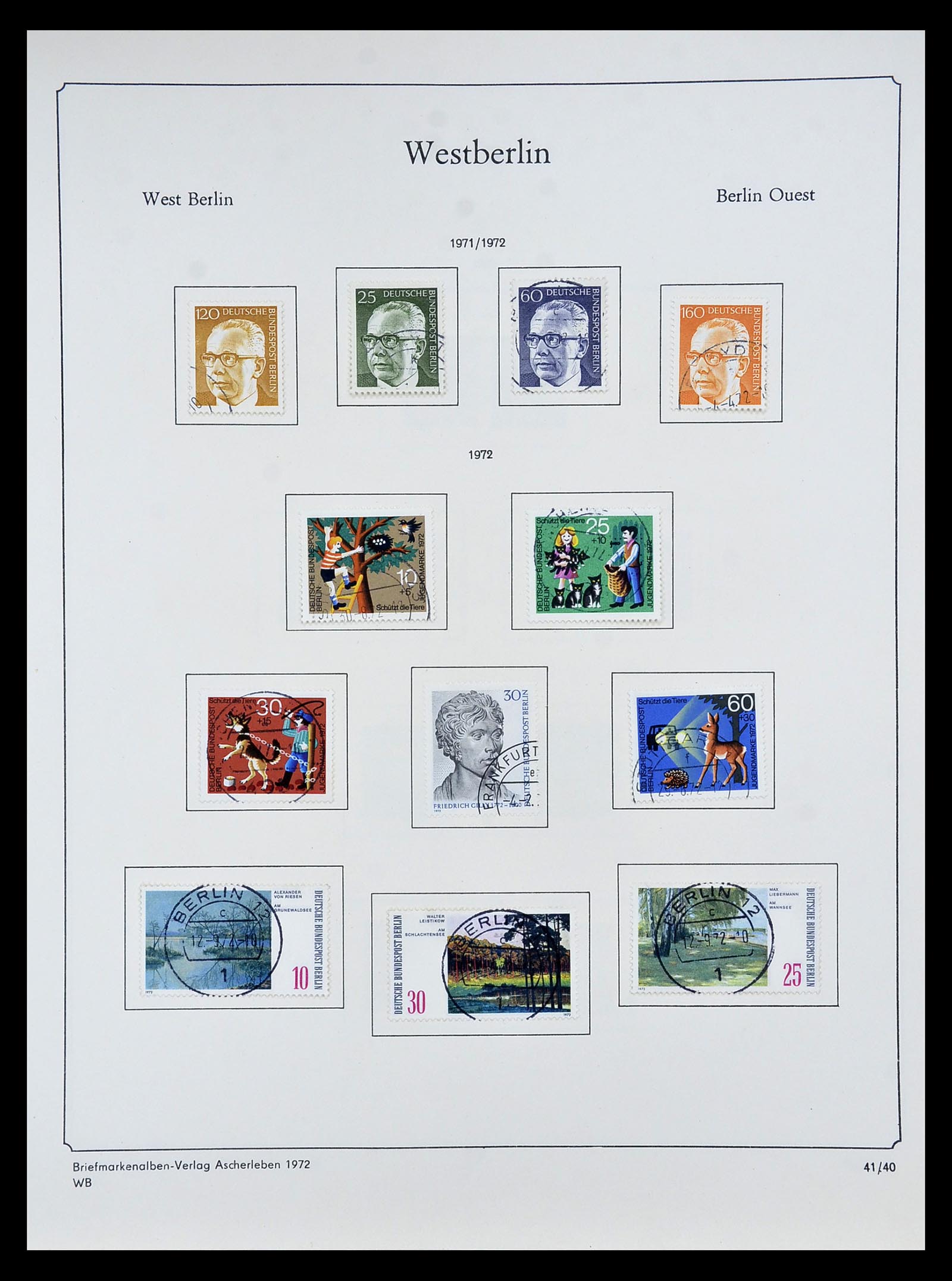 34809 109 - Postzegelverzameling 34809 Duitse Zones en Berlijn 1945-1990.