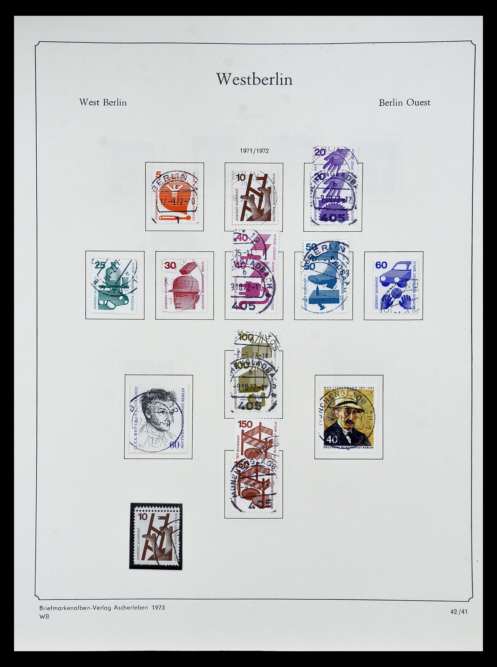 34809 113 - Postzegelverzameling 34809 Duitse Zones en Berlijn 1945-1990.