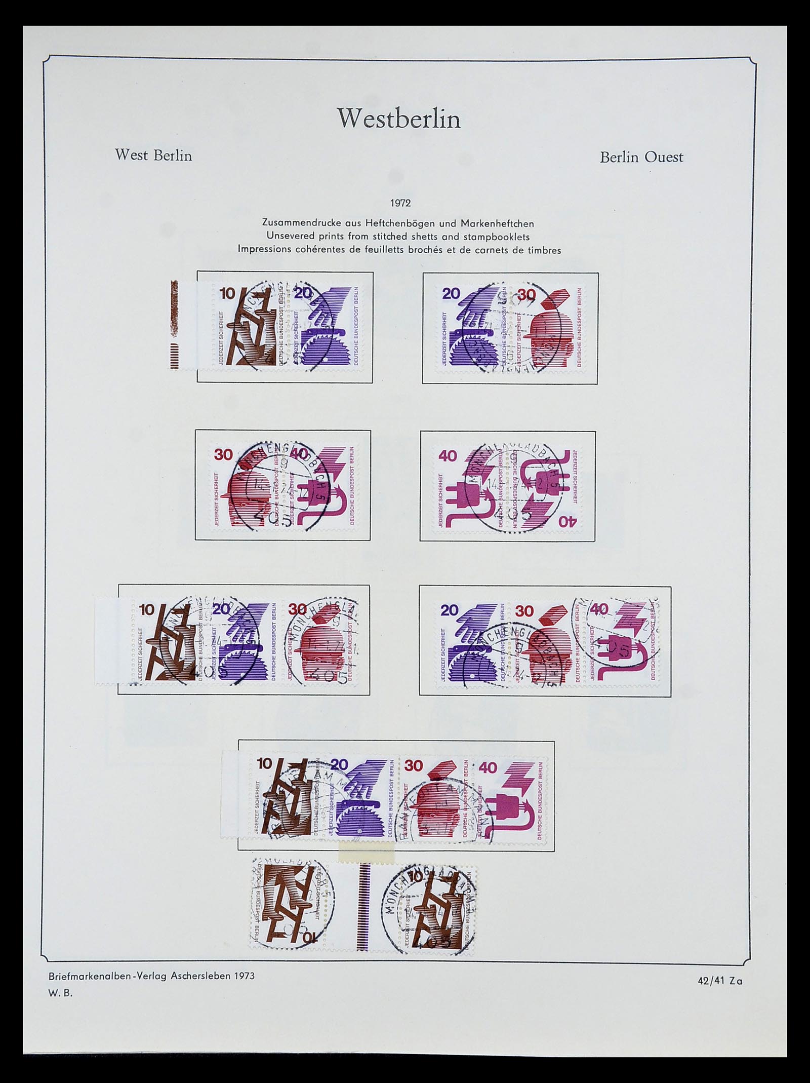 34809 119 - Postzegelverzameling 34809 Duitse Zones en Berlijn 1945-1990.