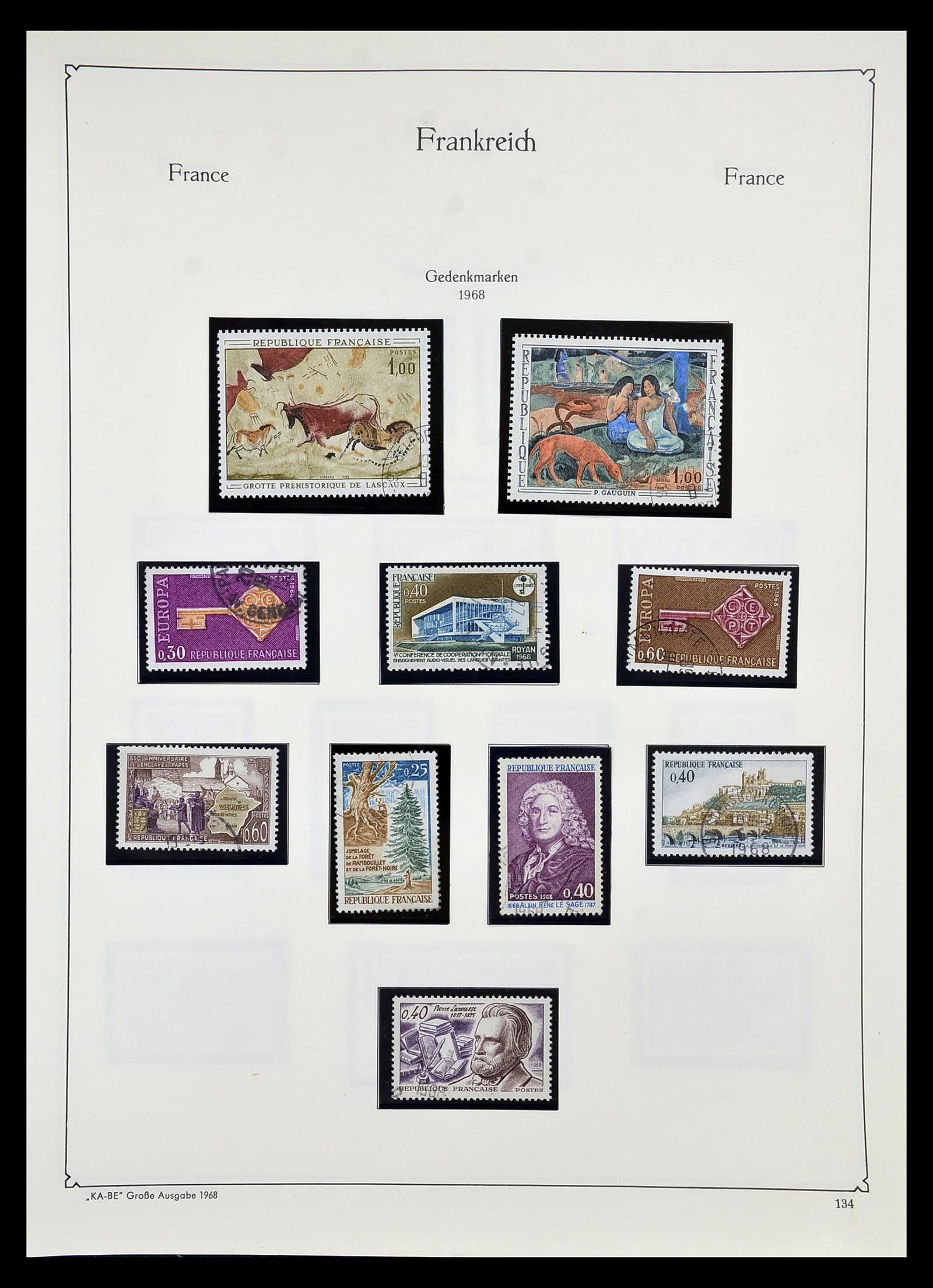 34810 140 - Stamp Collection 34810 France 1852-1977.