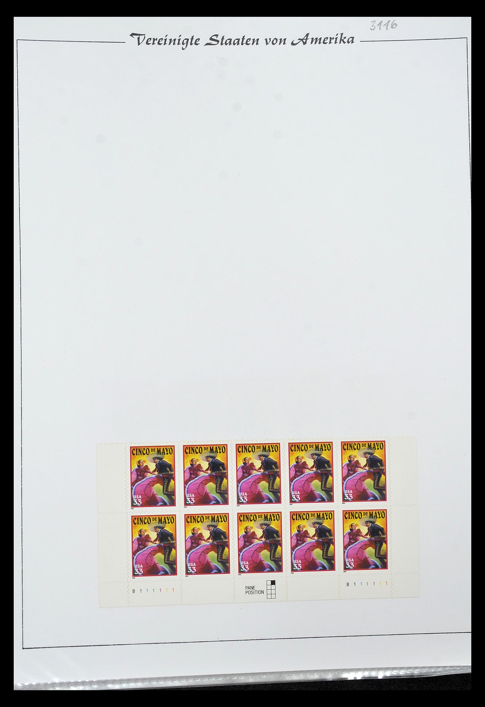 34834 121 - Stamp Collection 34834 USA sheetlets 1988-2005.