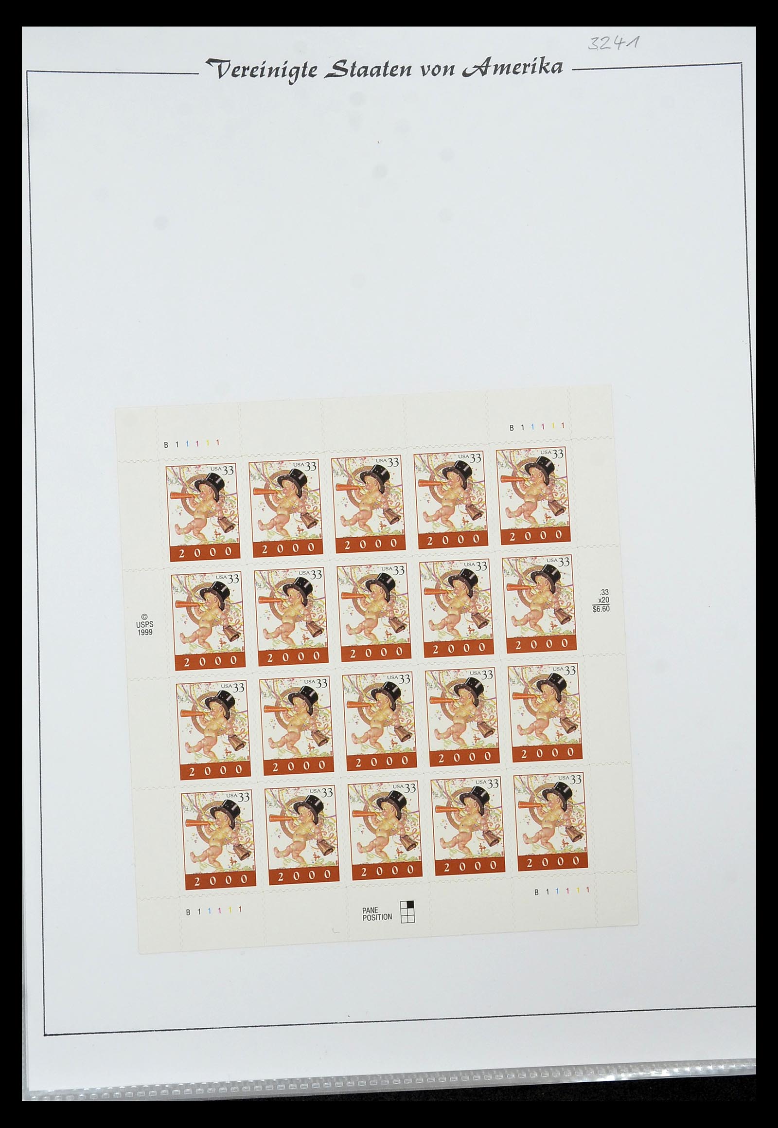 34834 137 - Stamp Collection 34834 USA sheetlets 1988-2005.