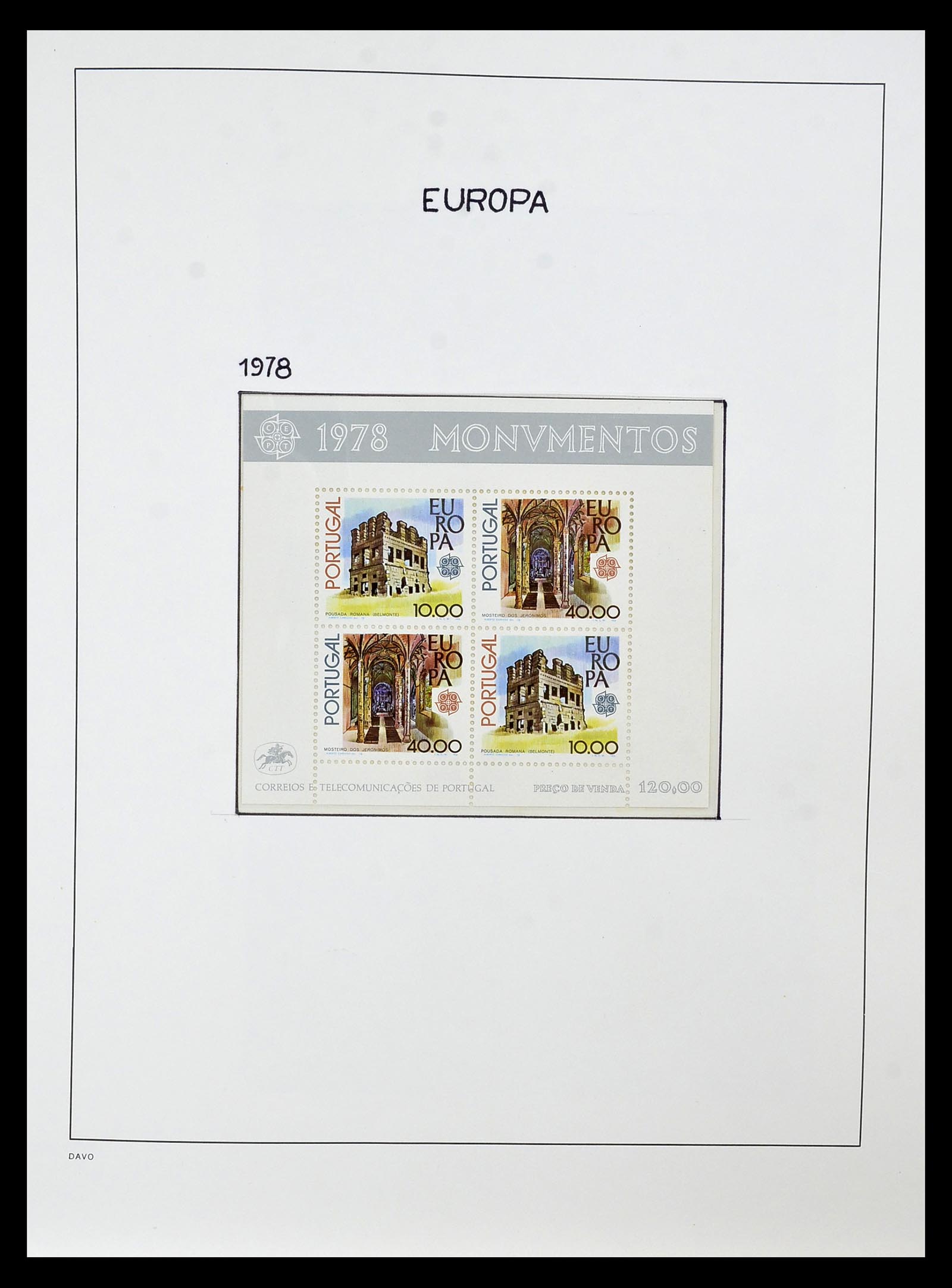 34838 123 - Stamp Collection 34838 Europa CEPT 1956-1998.