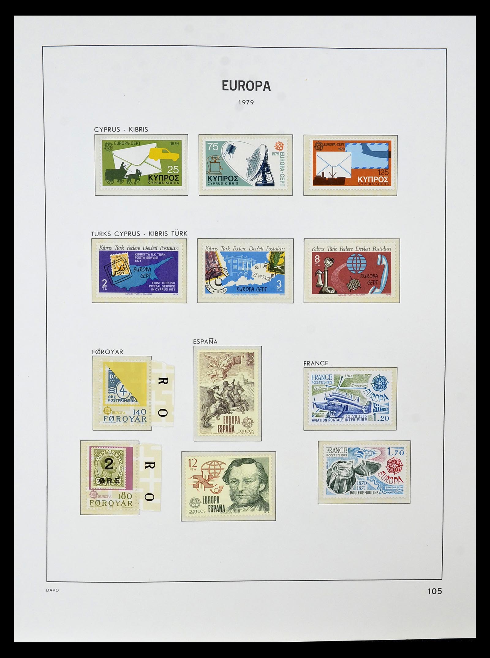 34838 128 - Stamp Collection 34838 Europa CEPT 1956-1998.