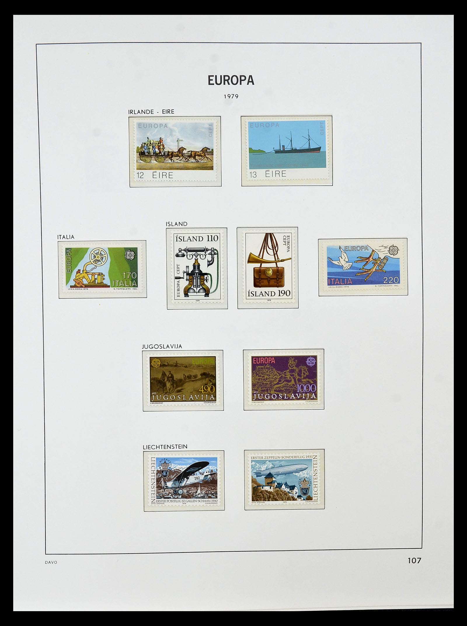 34838 130 - Stamp Collection 34838 Europa CEPT 1956-1998.