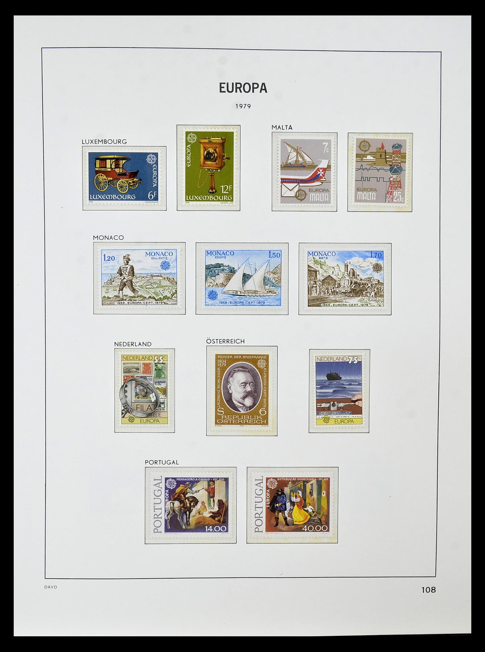 34838 131 - Stamp Collection 34838 Europa CEPT 1956-1998.