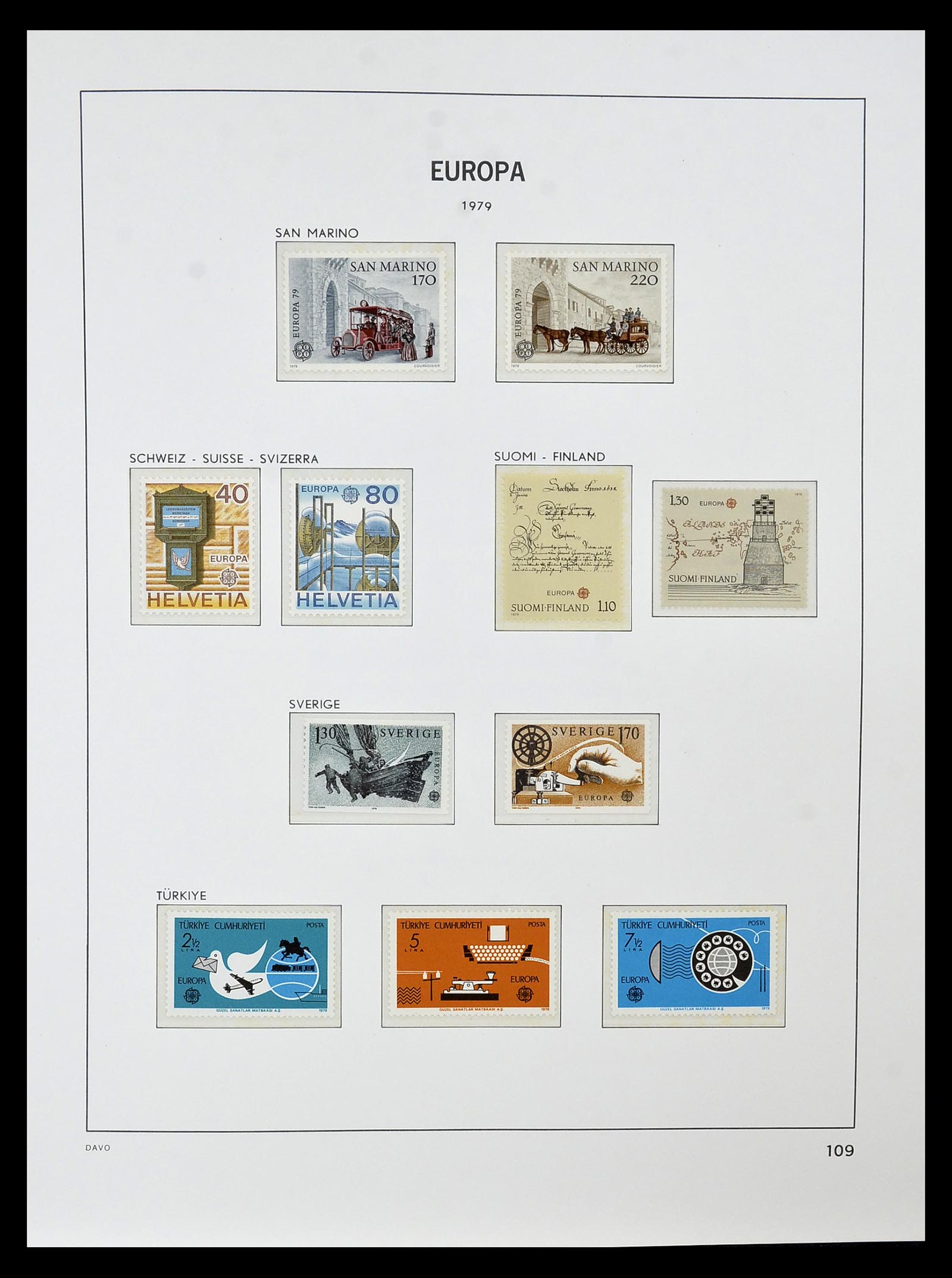 34838 132 - Stamp Collection 34838 Europa CEPT 1956-1998.