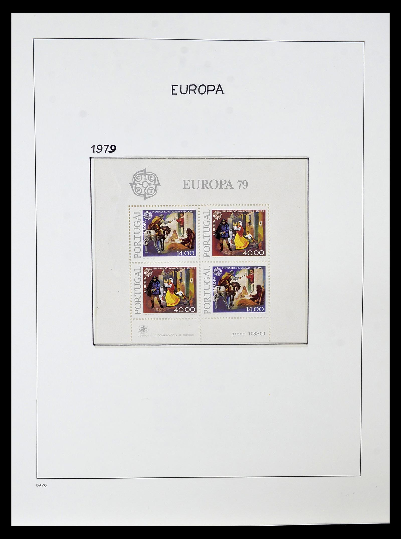 34838 134 - Stamp Collection 34838 Europa CEPT 1956-1998.