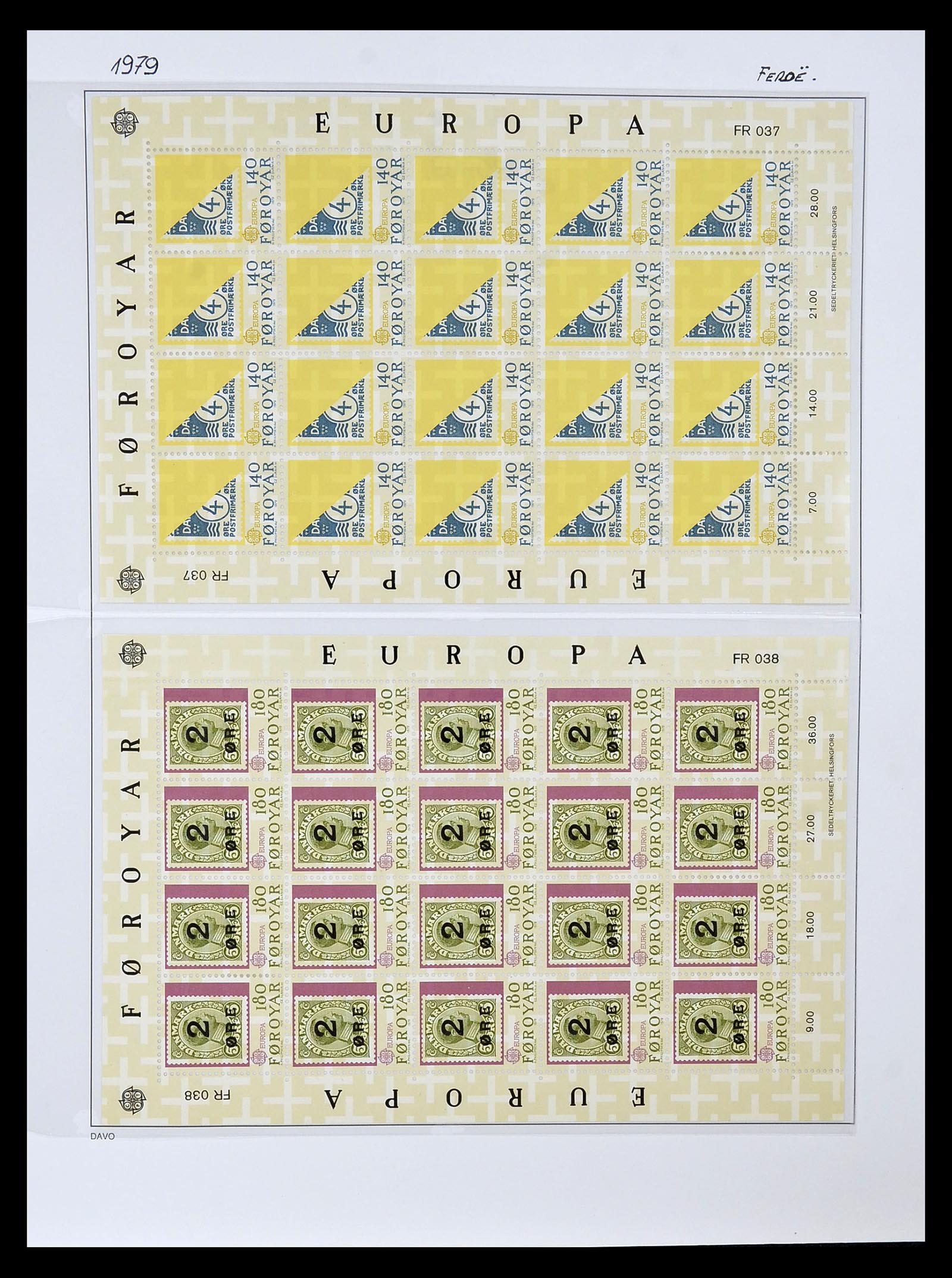 34838 136 - Stamp Collection 34838 Europa CEPT 1956-1998.