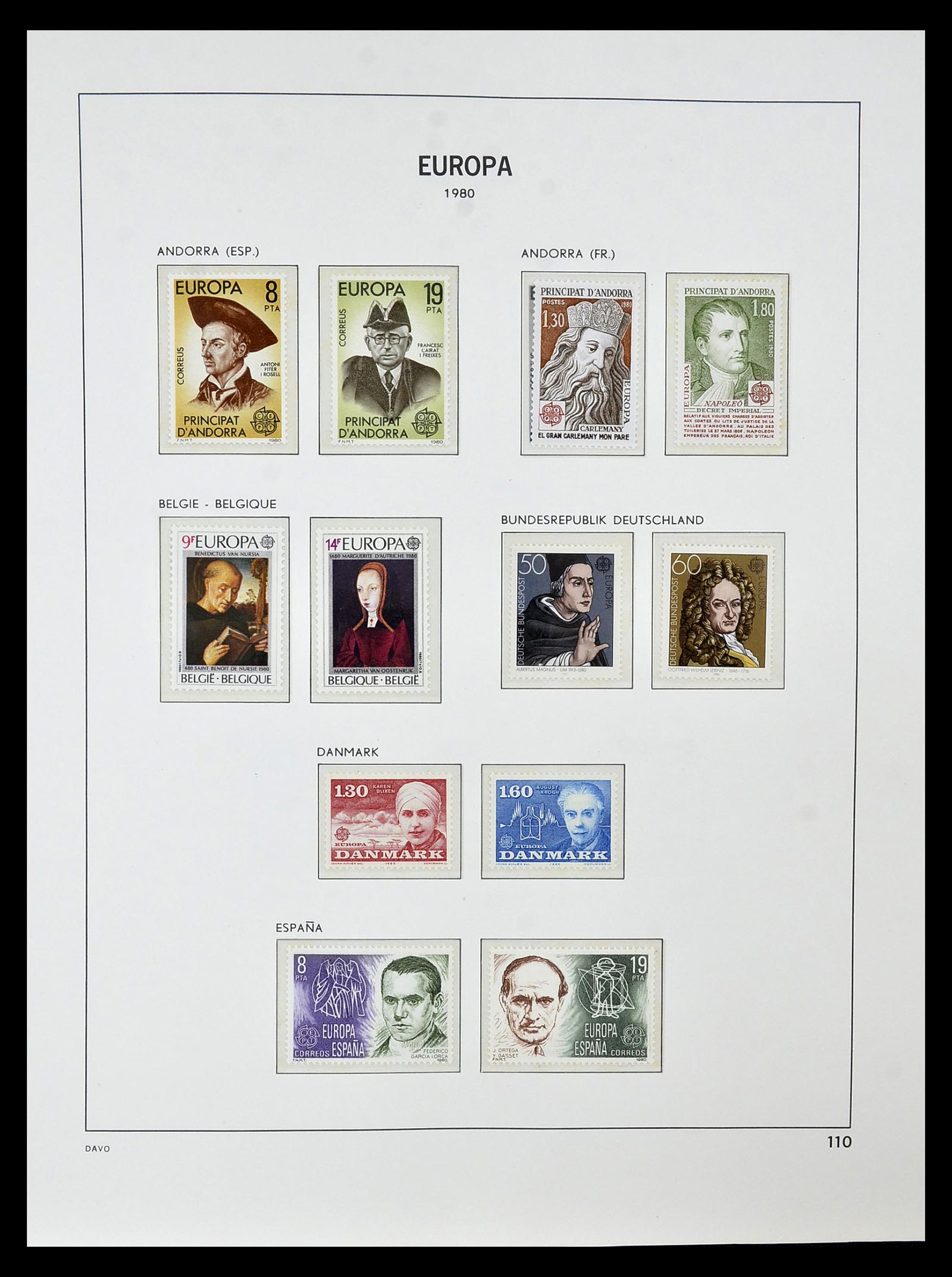 34838 138 - Stamp Collection 34838 Europa CEPT 1956-1998.