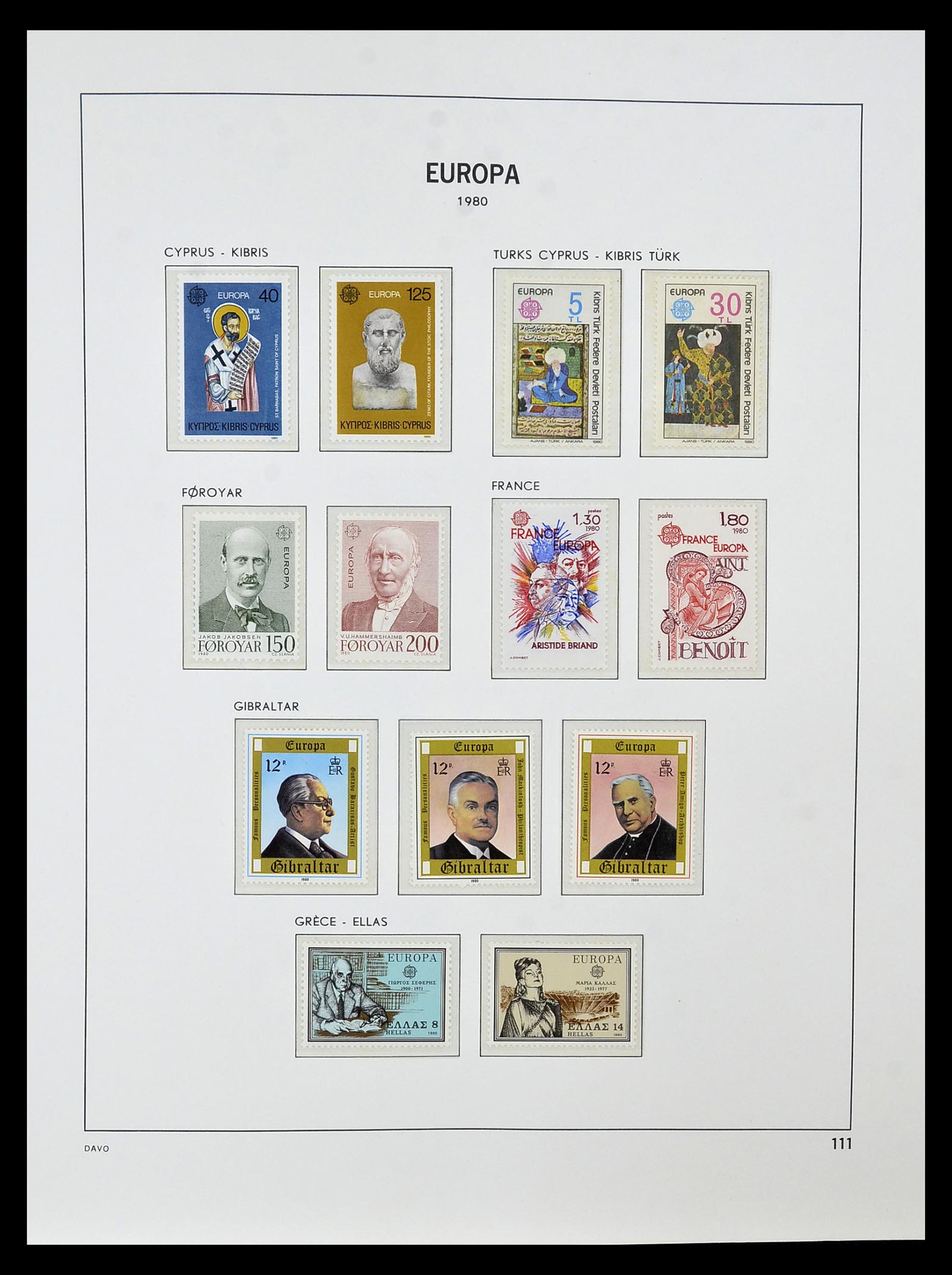 34838 139 - Stamp Collection 34838 Europa CEPT 1956-1998.