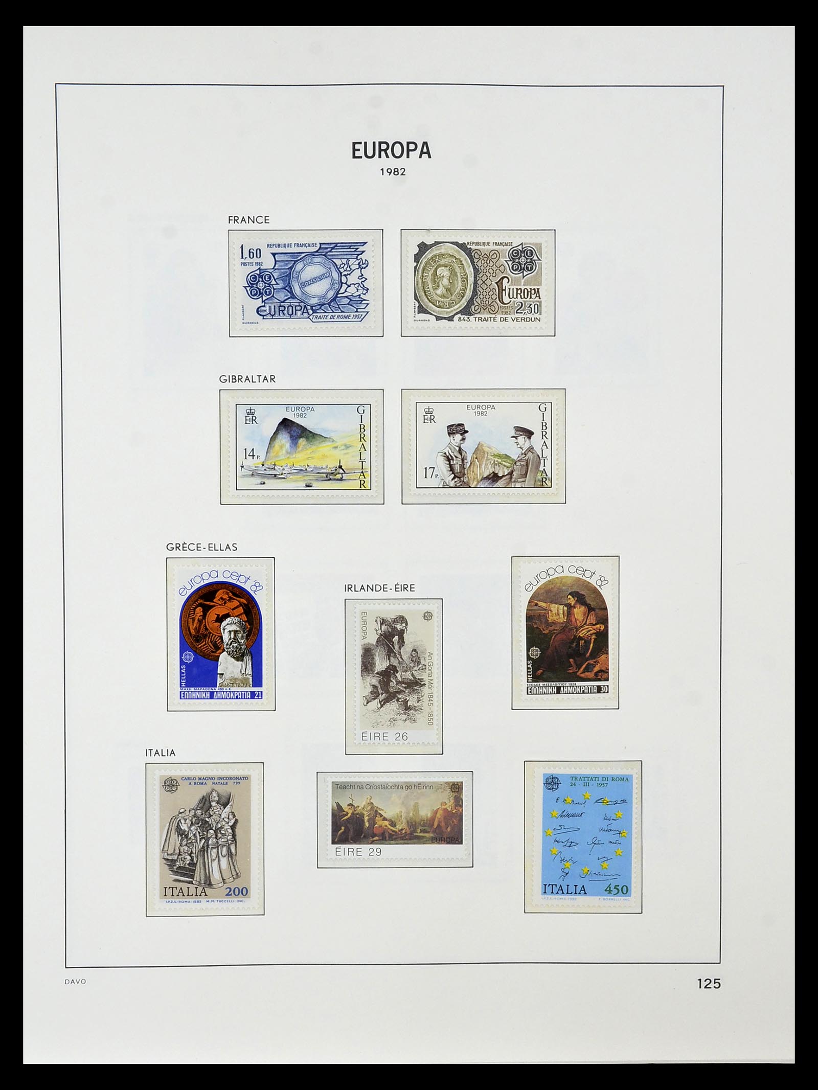 34838 164 - Postzegelverzameling 34838 Europa CEPT 1956-1998.