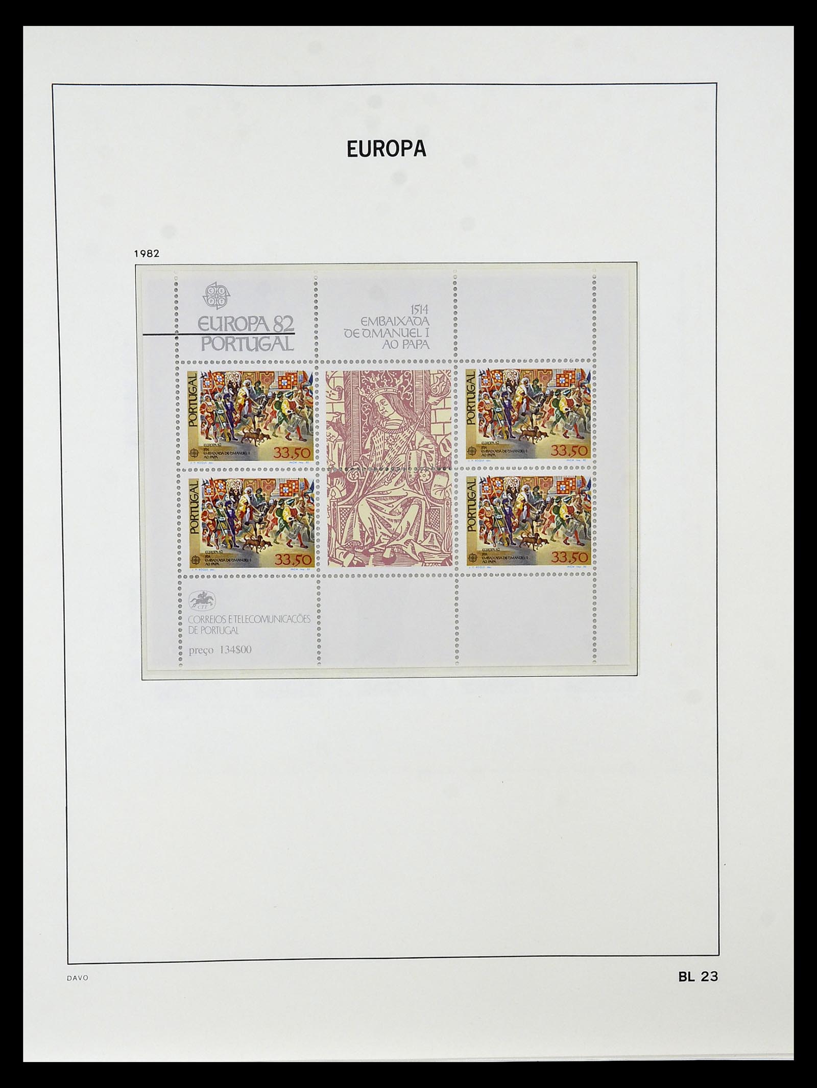 34838 171 - Postzegelverzameling 34838 Europa CEPT 1956-1998.