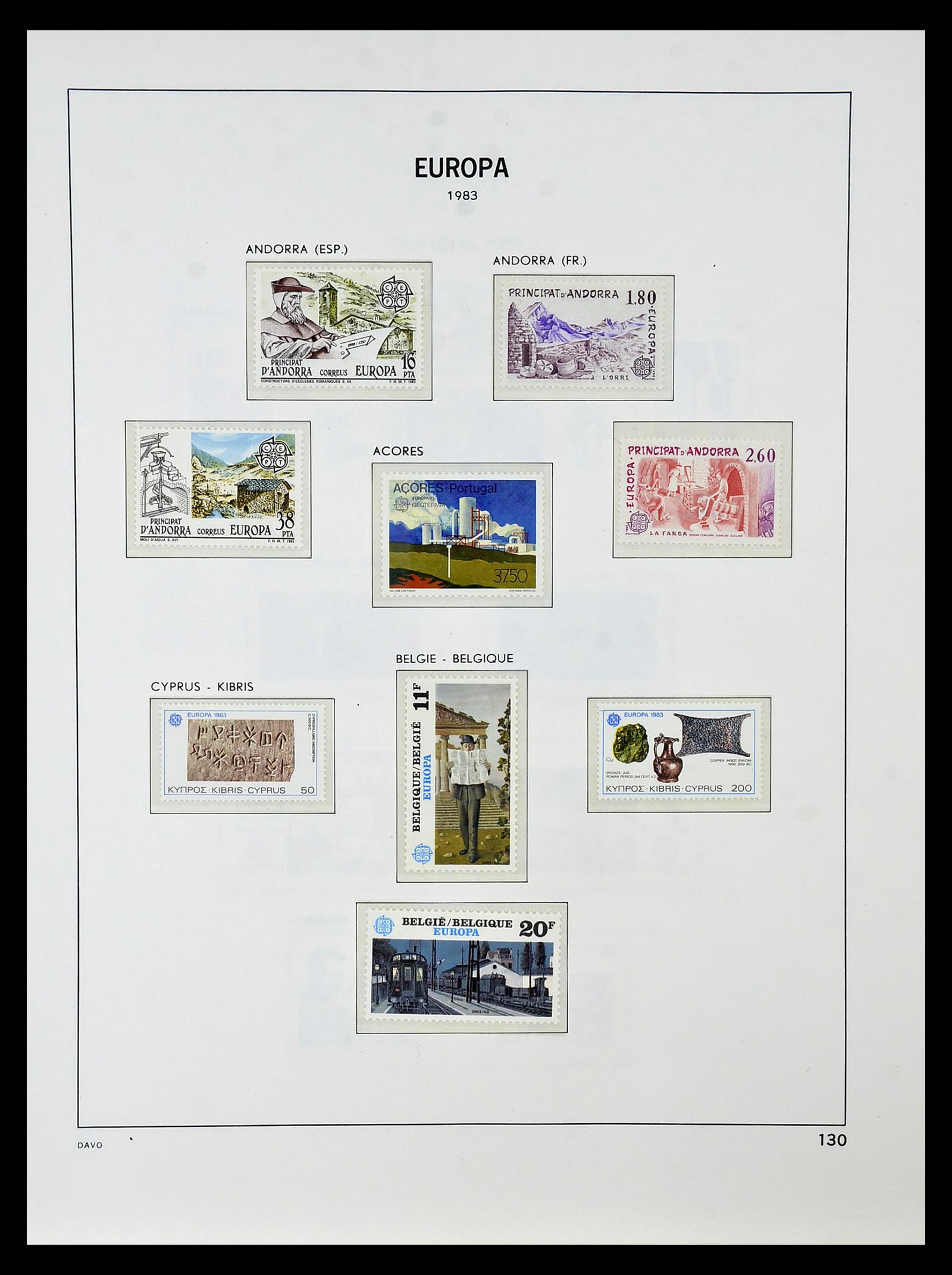 34838 177 - Postzegelverzameling 34838 Europa CEPT 1956-1998.