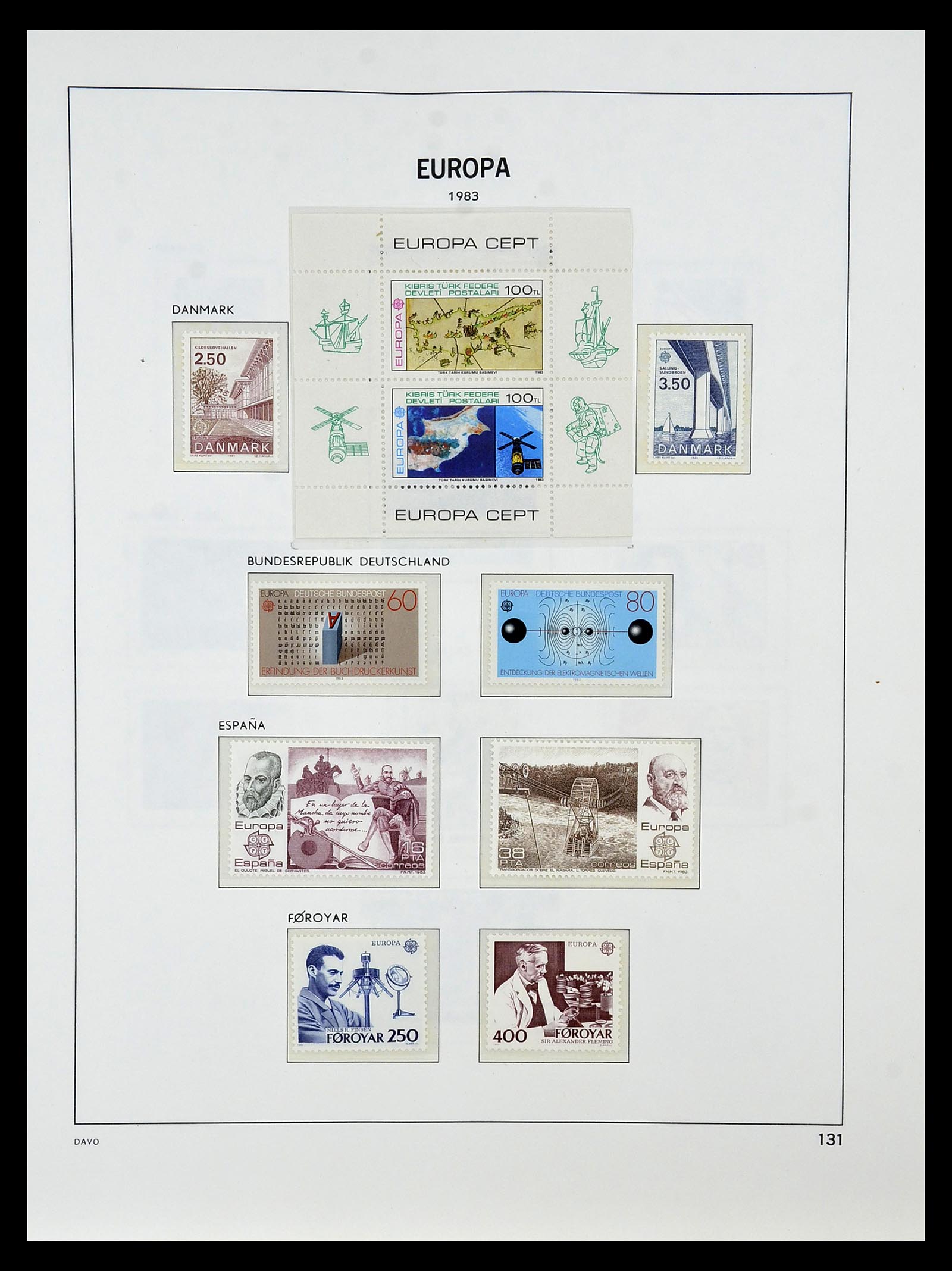 34838 178 - Postzegelverzameling 34838 Europa CEPT 1956-1998.
