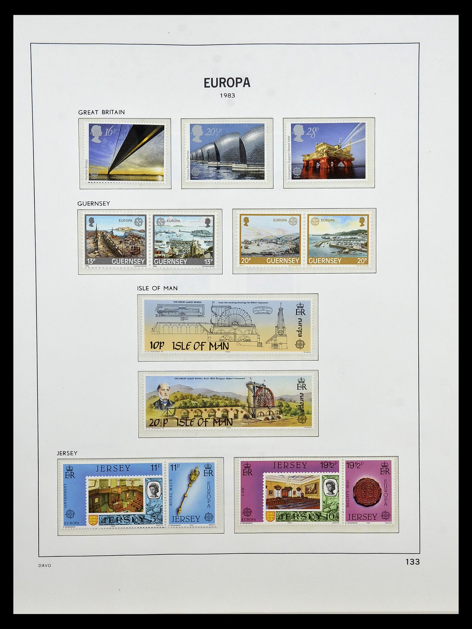 34838 180 - Postzegelverzameling 34838 Europa CEPT 1956-1998.