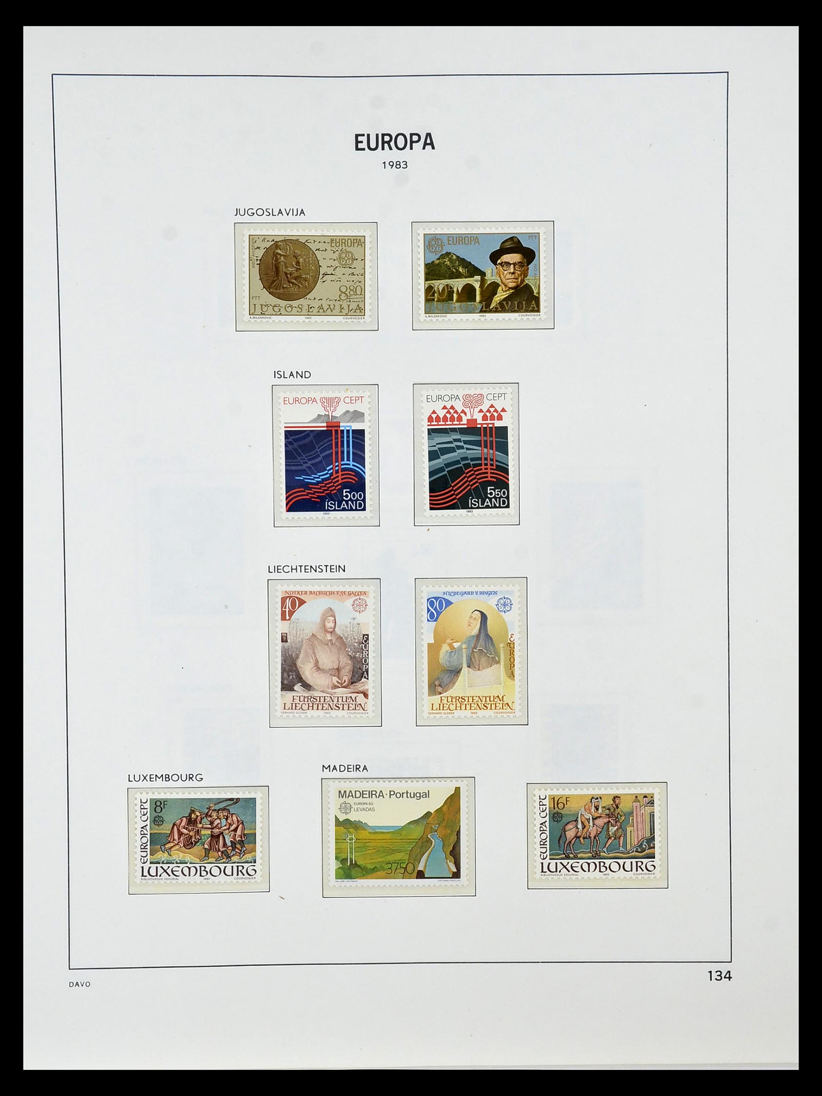 34838 181 - Postzegelverzameling 34838 Europa CEPT 1956-1998.