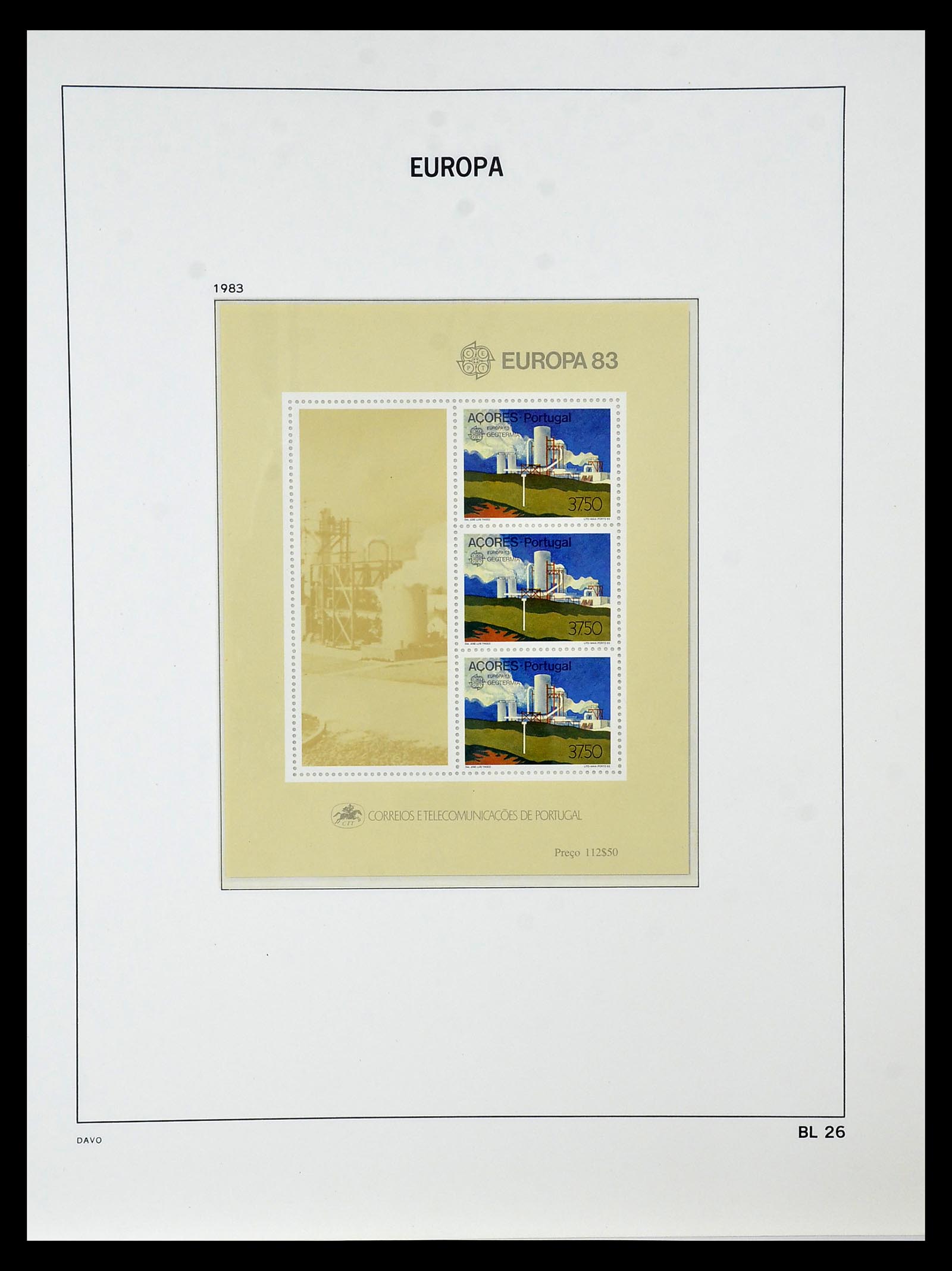 34838 184 - Postzegelverzameling 34838 Europa CEPT 1956-1998.