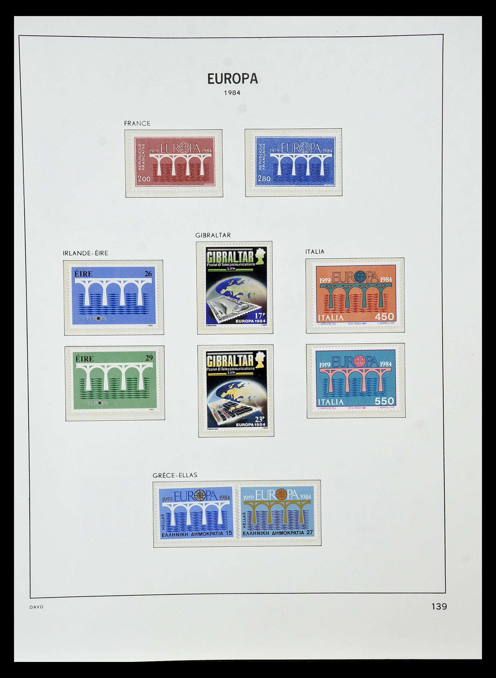 34838 194 - Postzegelverzameling 34838 Europa CEPT 1956-1998.