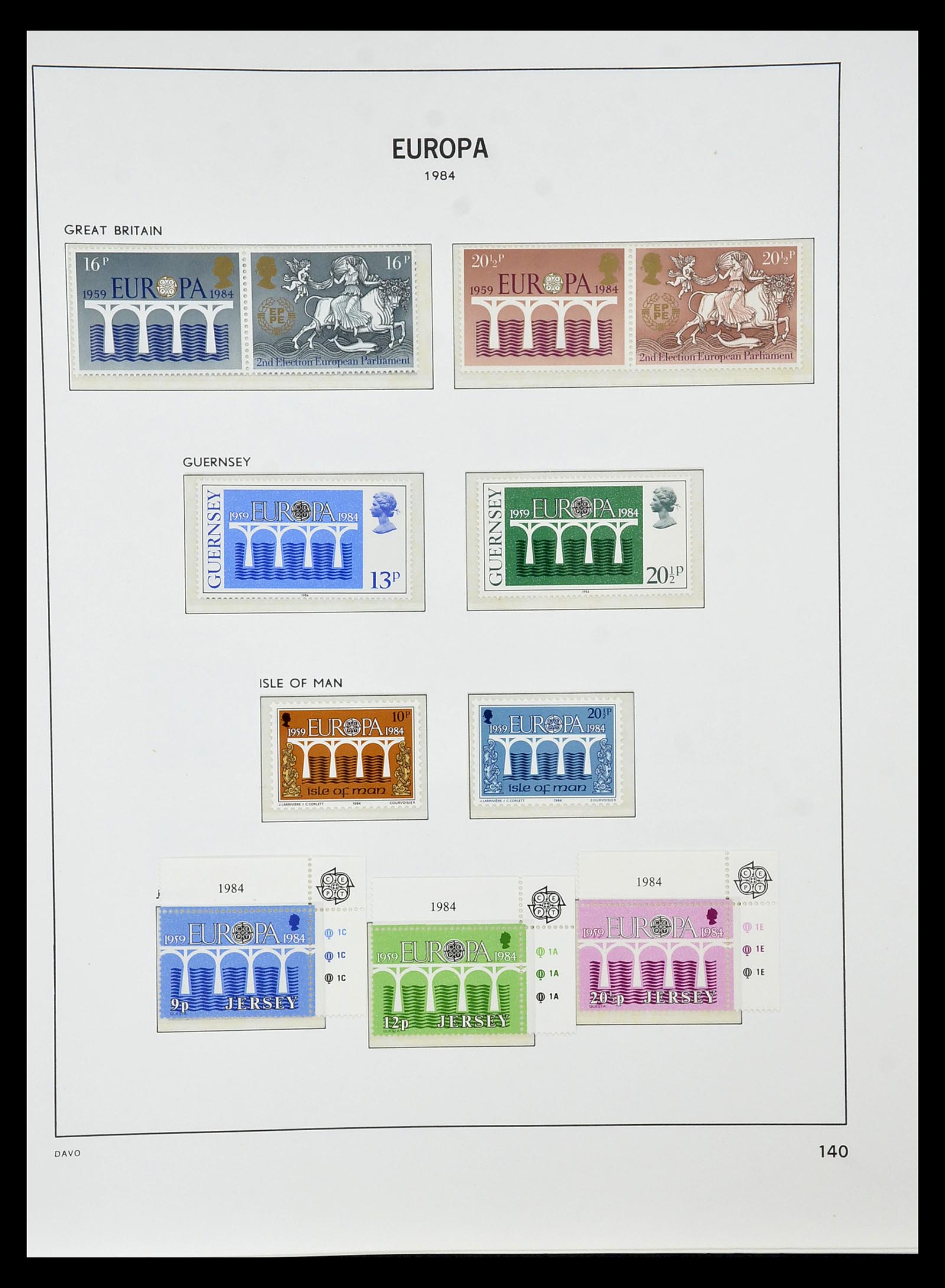 34838 195 - Postzegelverzameling 34838 Europa CEPT 1956-1998.
