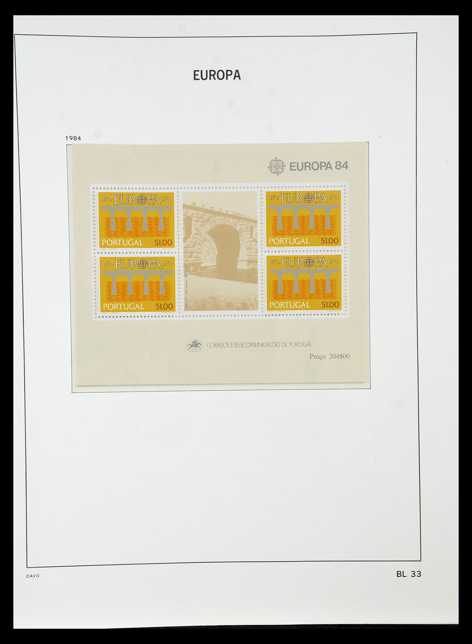 34838 202 - Postzegelverzameling 34838 Europa CEPT 1956-1998.