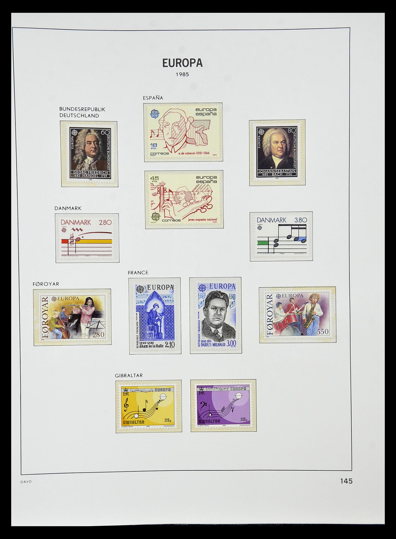 34838 207 - Postzegelverzameling 34838 Europa CEPT 1956-1998.