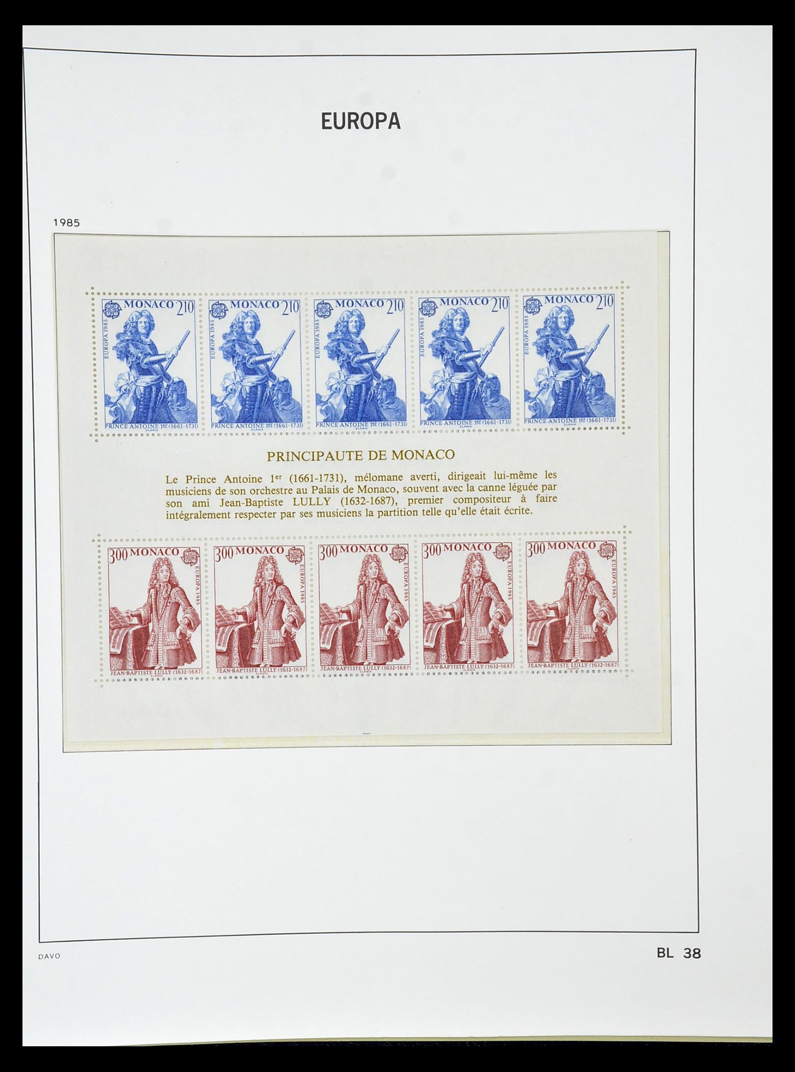 34838 215 - Postzegelverzameling 34838 Europa CEPT 1956-1998.
