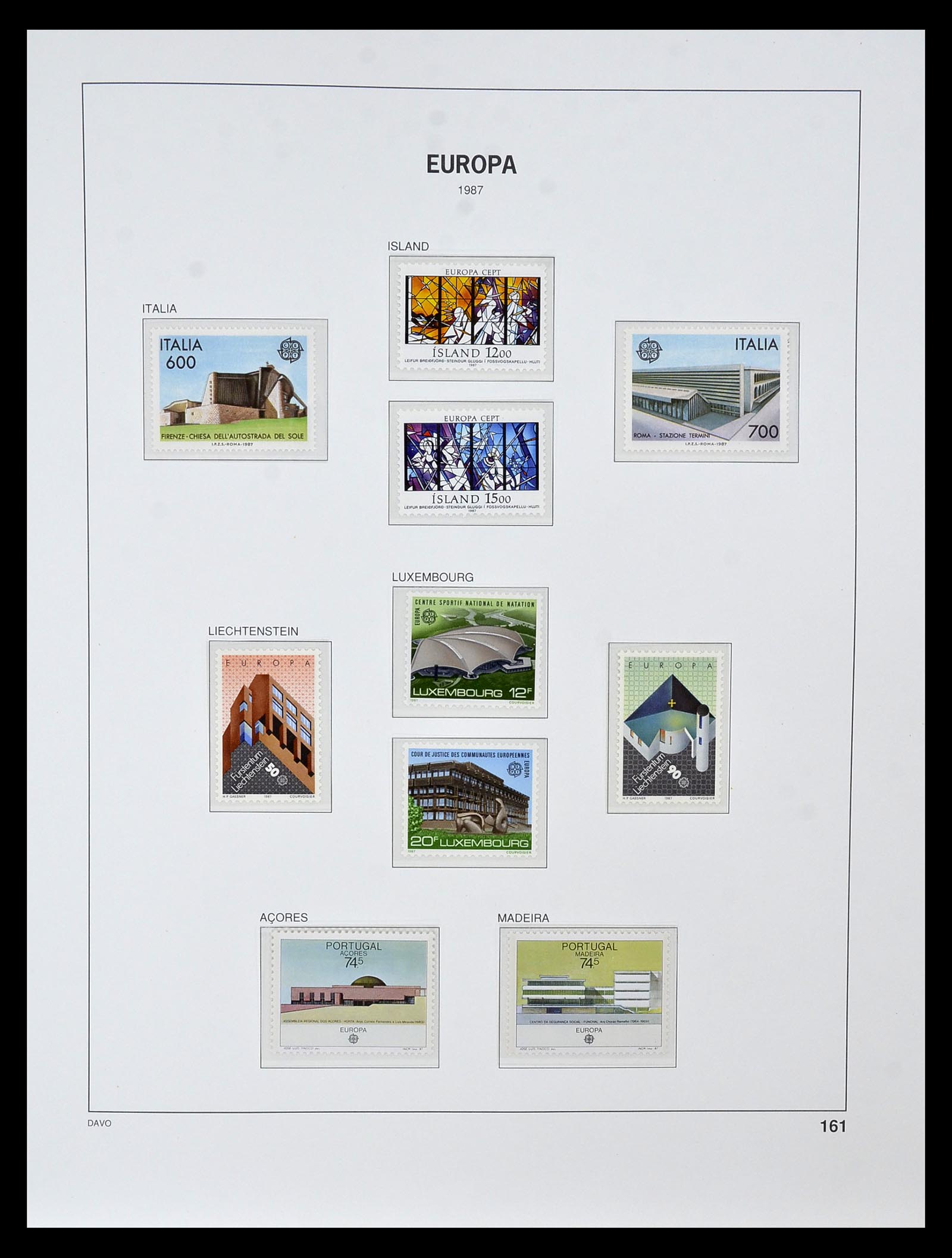 34838 235 - Postzegelverzameling 34838 Europa CEPT 1956-1998.