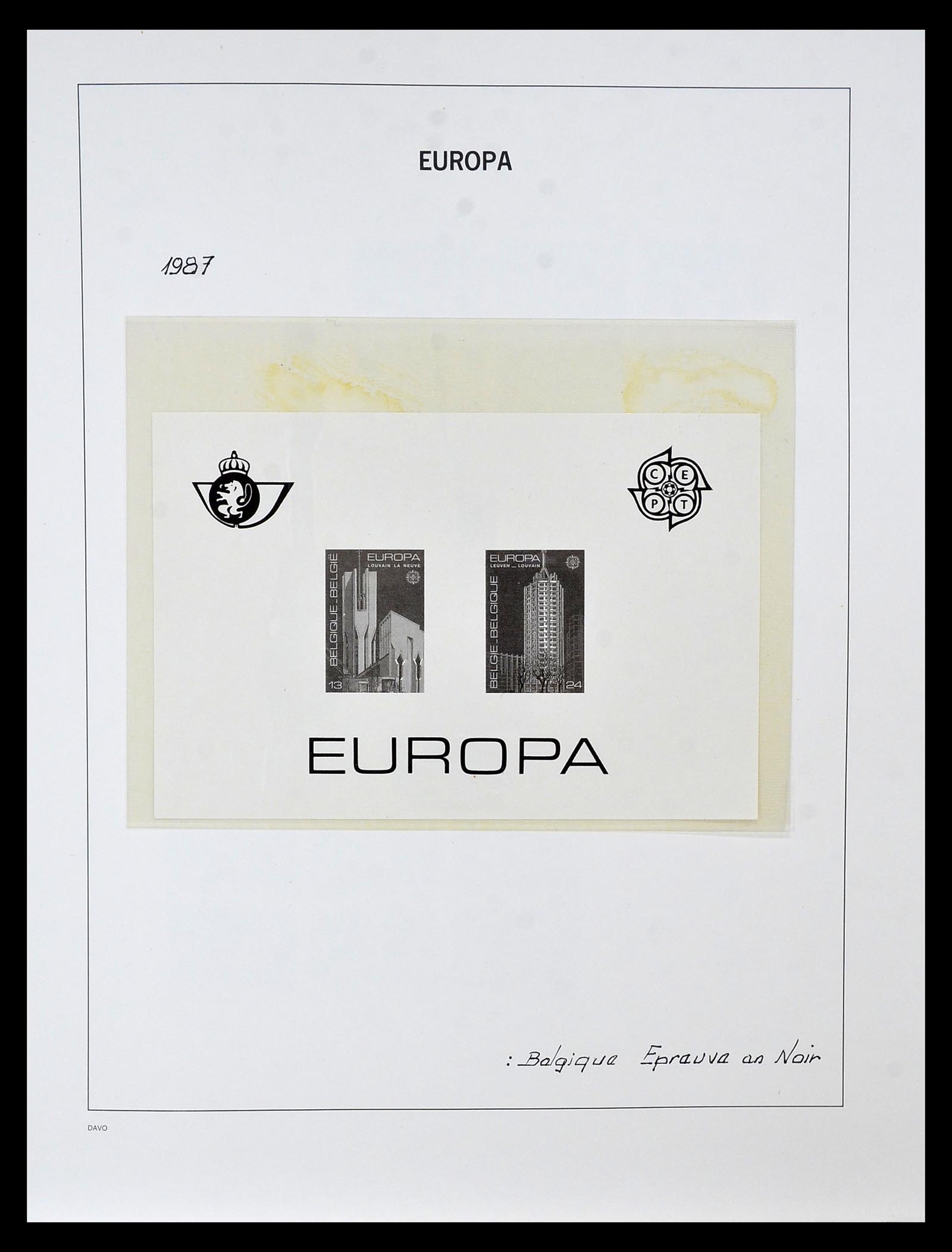 34838 242 - Postzegelverzameling 34838 Europa CEPT 1956-1998.