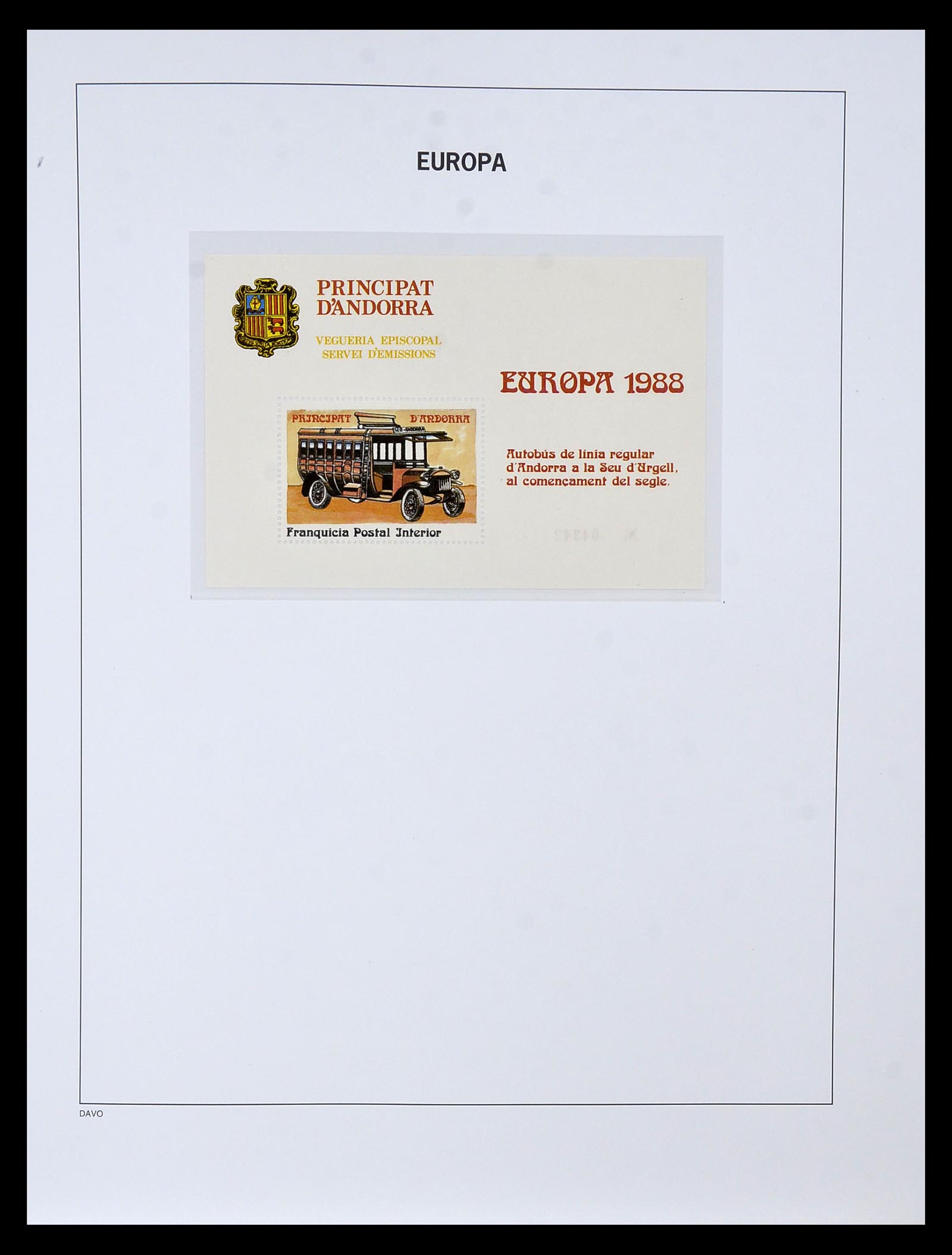 34838 245 - Postzegelverzameling 34838 Europa CEPT 1956-1998.