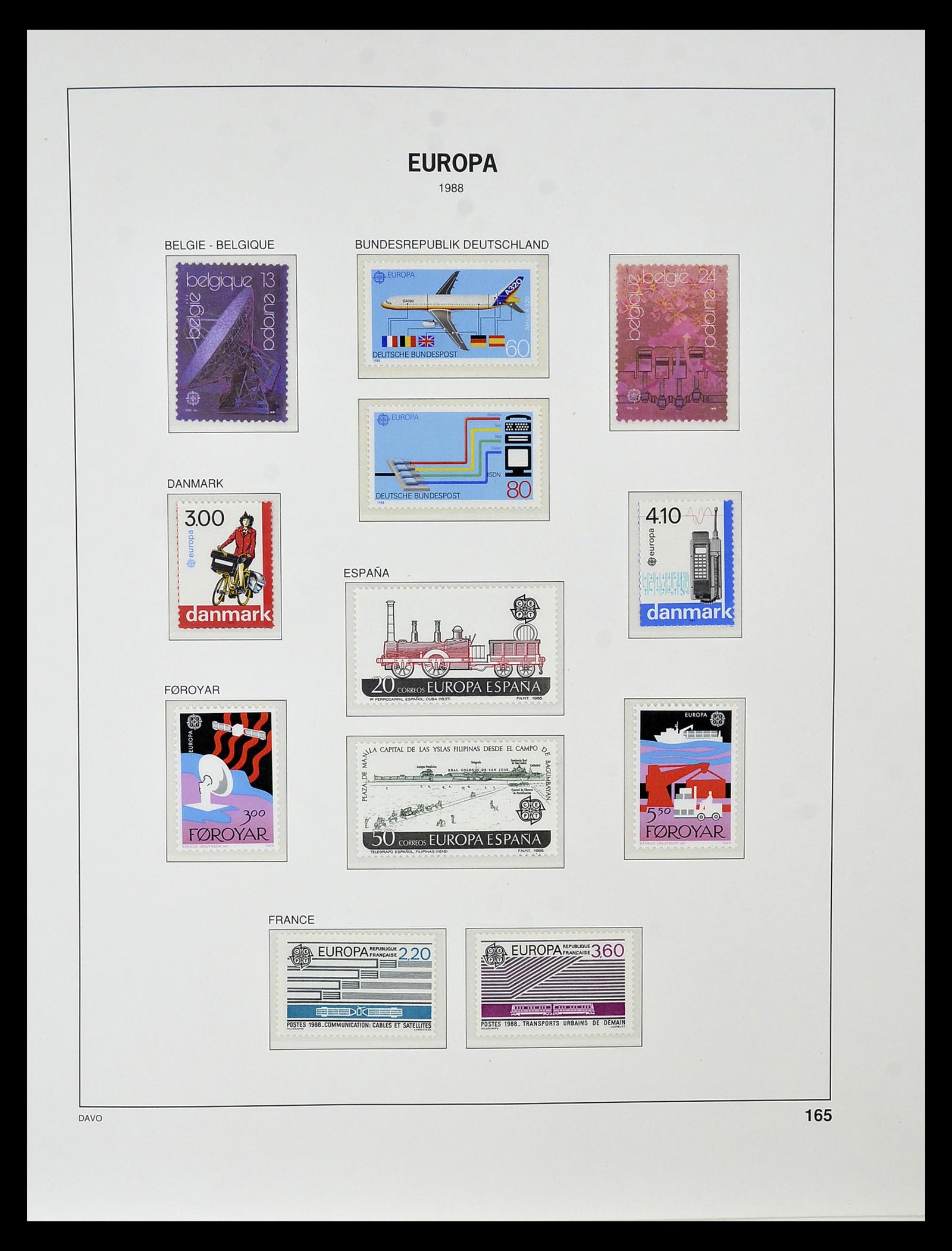 34838 247 - Postzegelverzameling 34838 Europa CEPT 1956-1998.