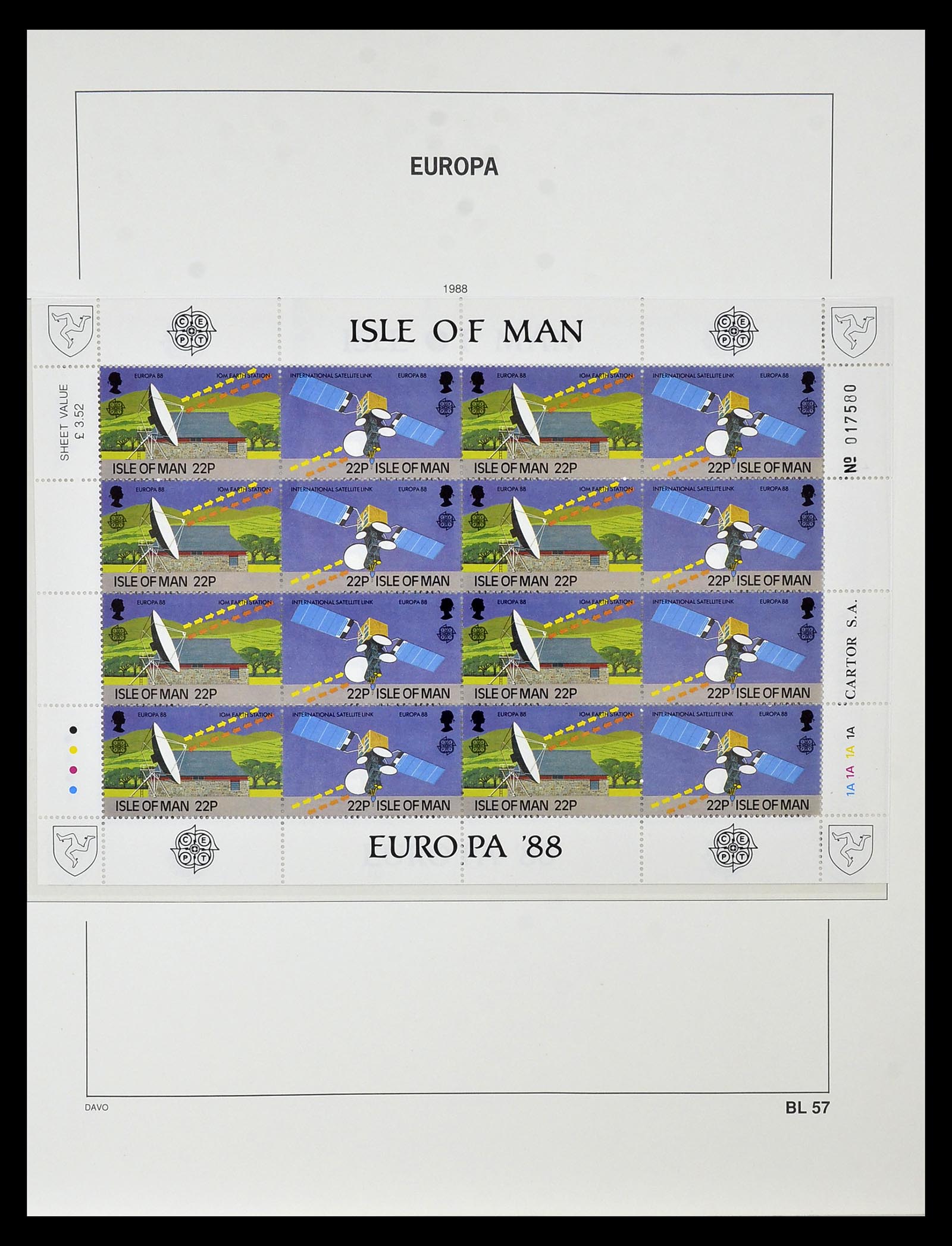 34838 260 - Postzegelverzameling 34838 Europa CEPT 1956-1998.