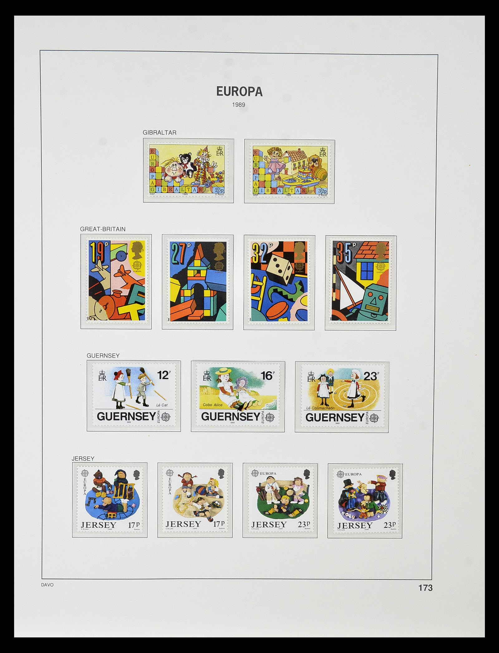 34838 263 - Postzegelverzameling 34838 Europa CEPT 1956-1998.