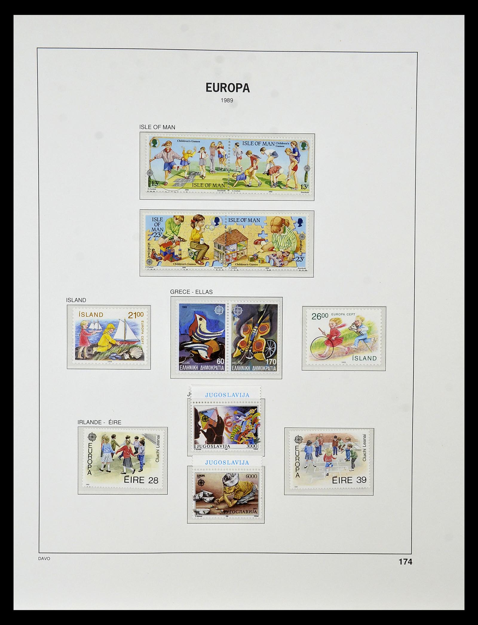 34838 264 - Postzegelverzameling 34838 Europa CEPT 1956-1998.