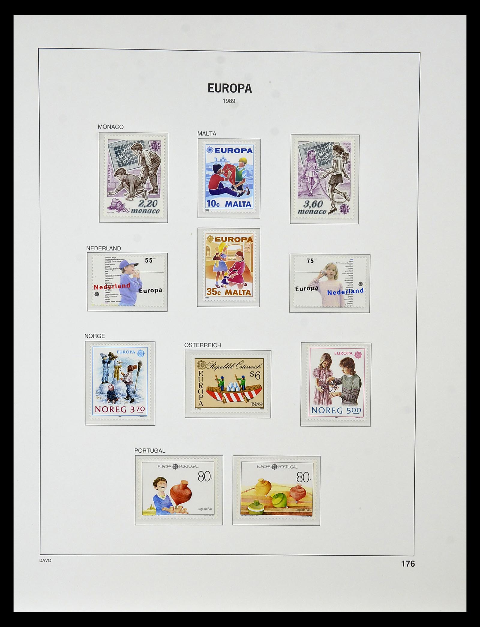 34838 266 - Postzegelverzameling 34838 Europa CEPT 1956-1998.