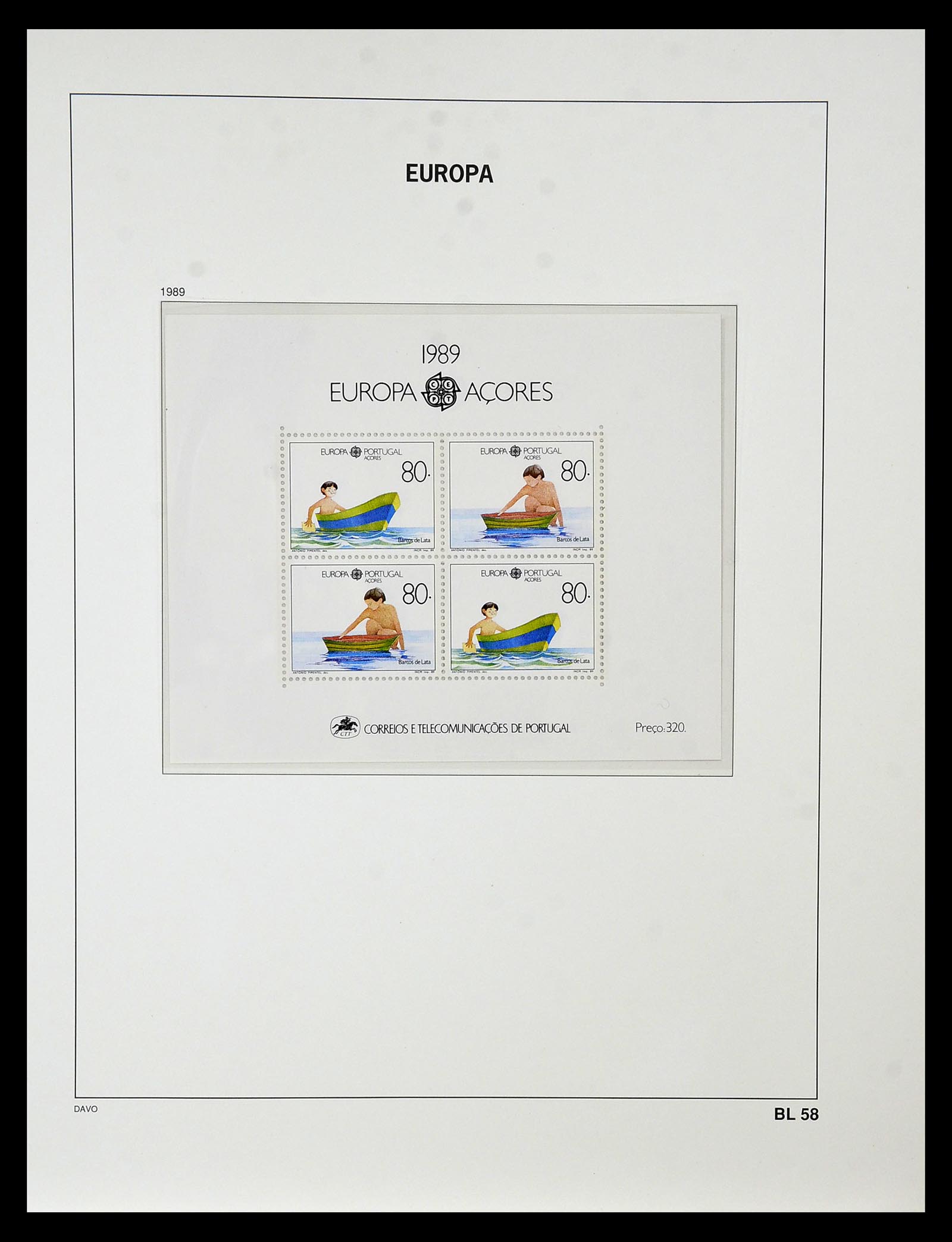 34838 268 - Postzegelverzameling 34838 Europa CEPT 1956-1998.