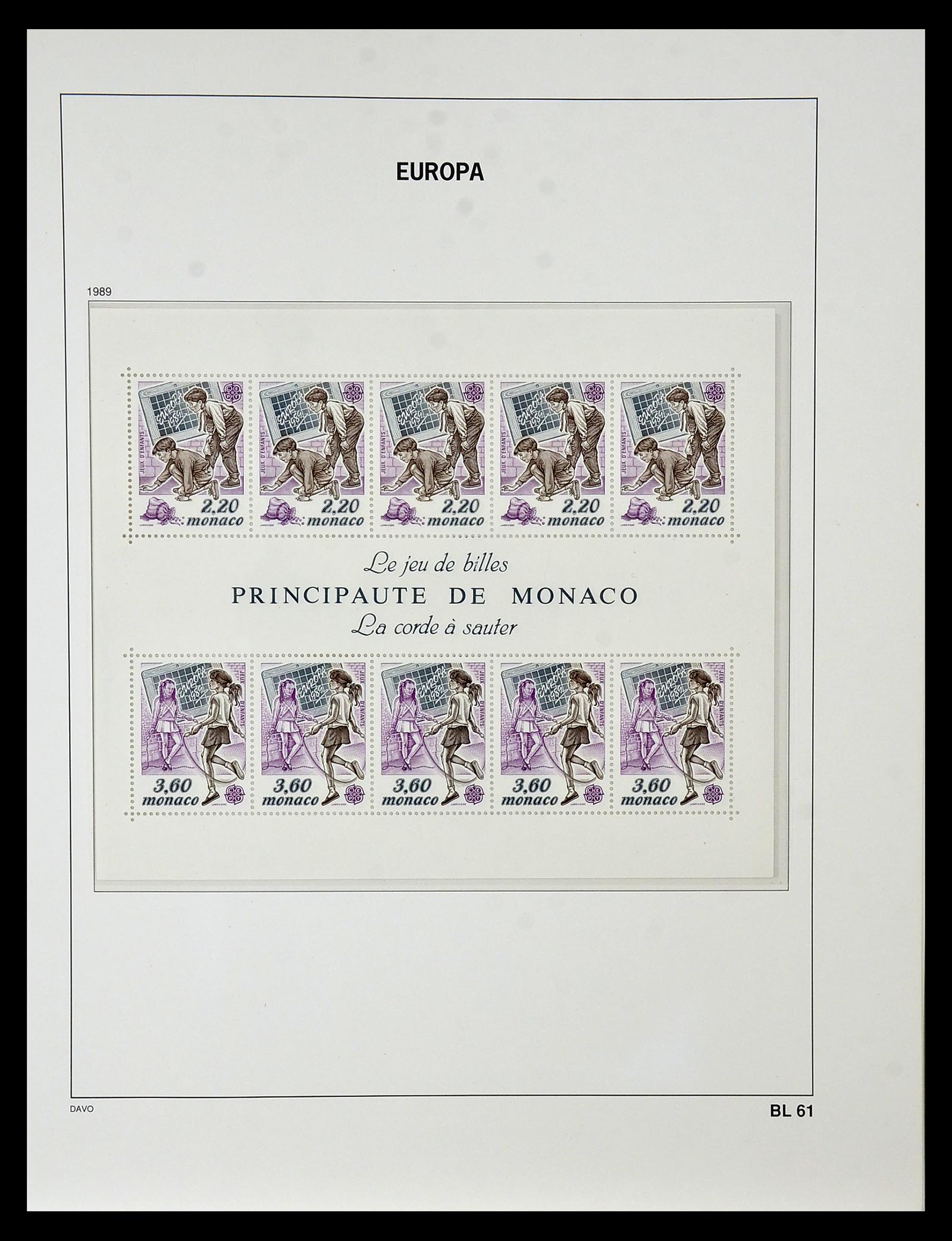 34838 271 - Postzegelverzameling 34838 Europa CEPT 1956-1998.