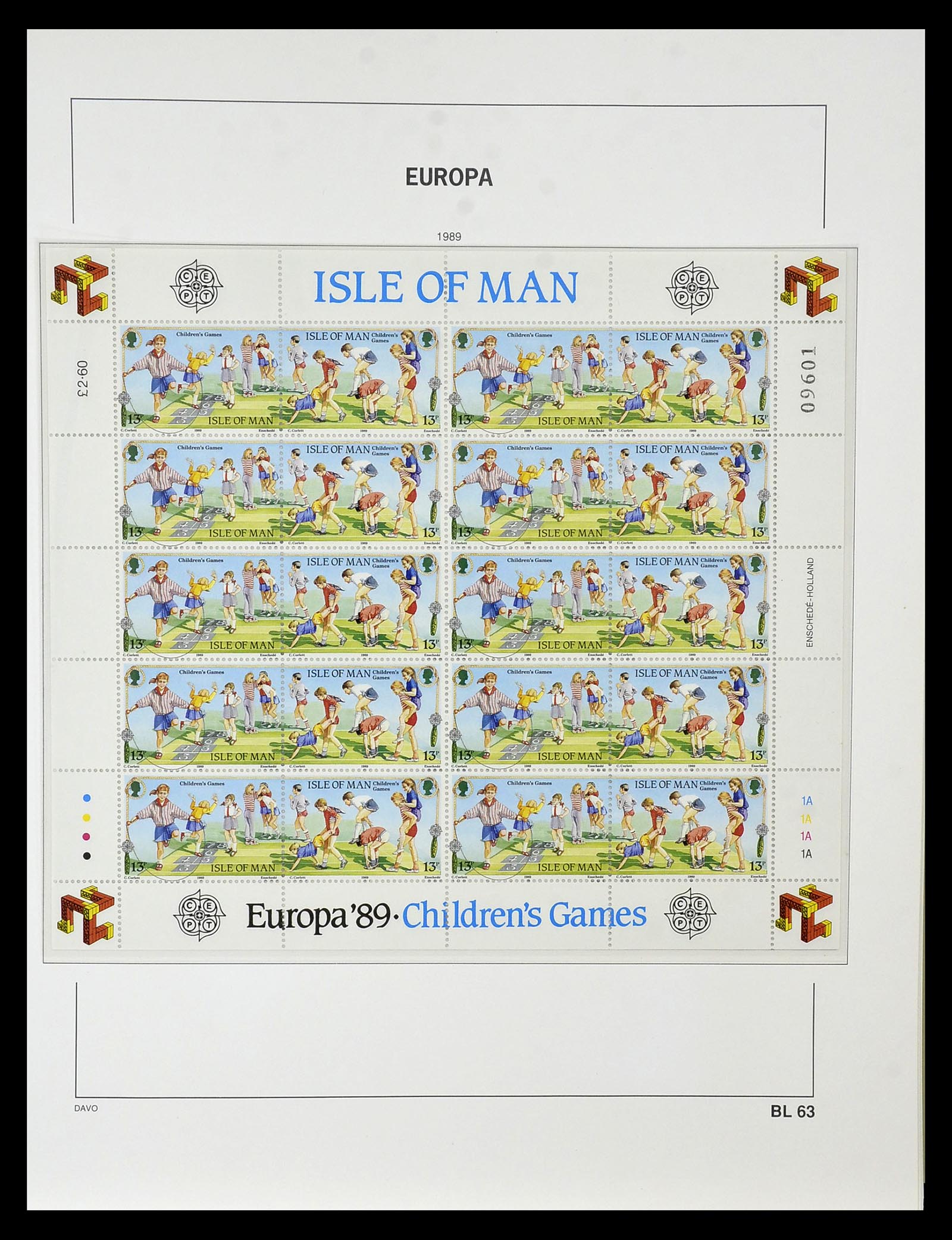 34838 273 - Postzegelverzameling 34838 Europa CEPT 1956-1998.