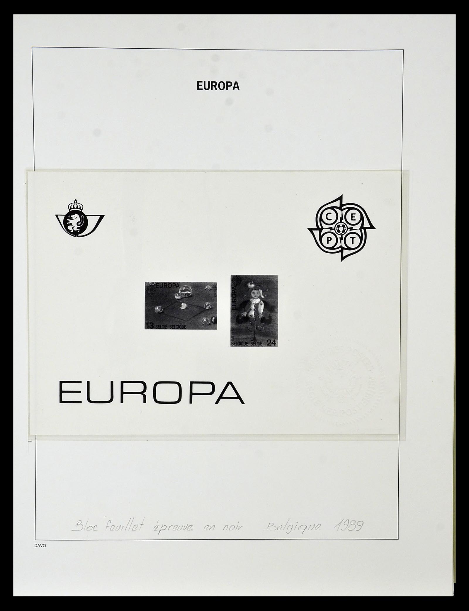 34838 275 - Postzegelverzameling 34838 Europa CEPT 1956-1998.