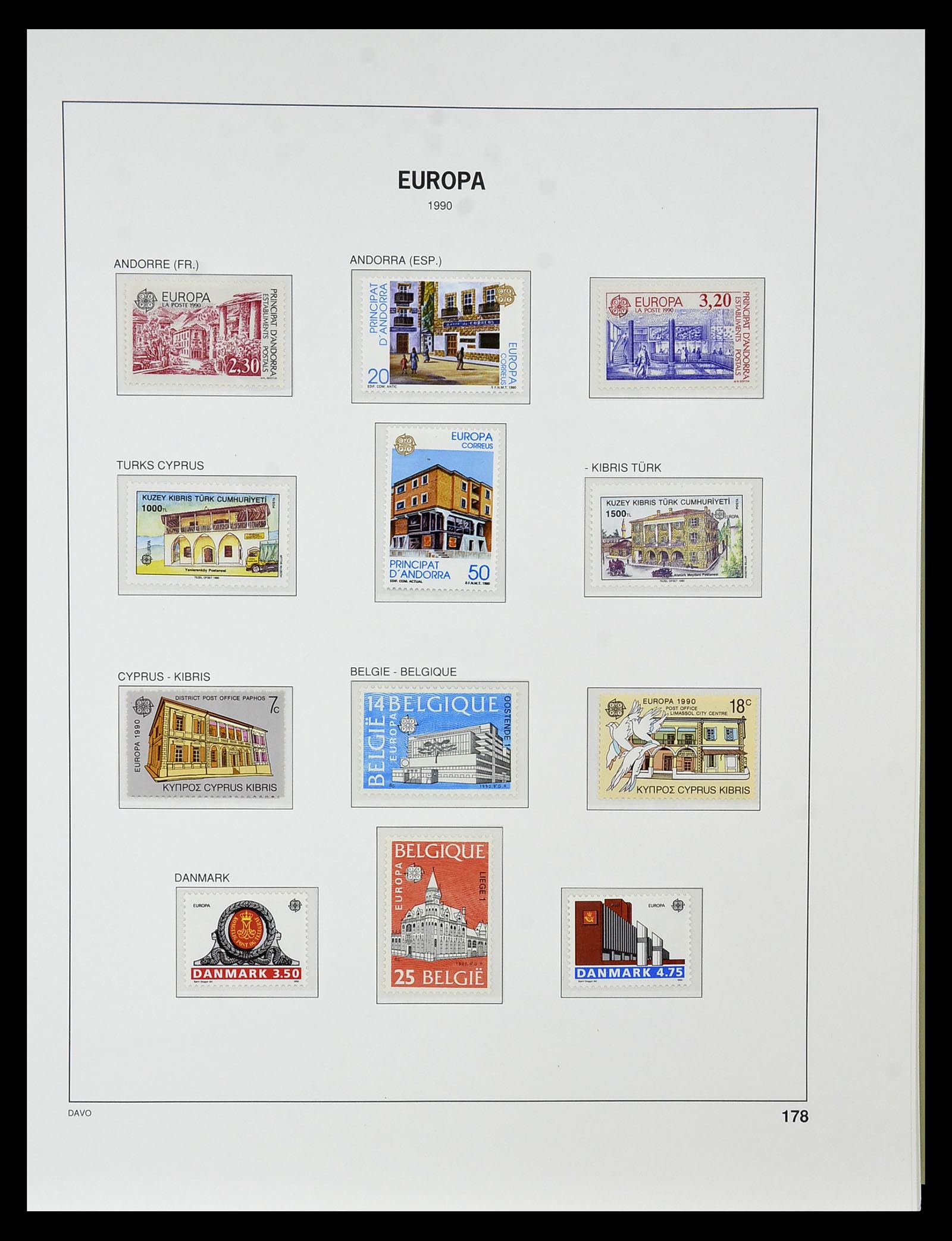34838 277 - Postzegelverzameling 34838 Europa CEPT 1956-1998.