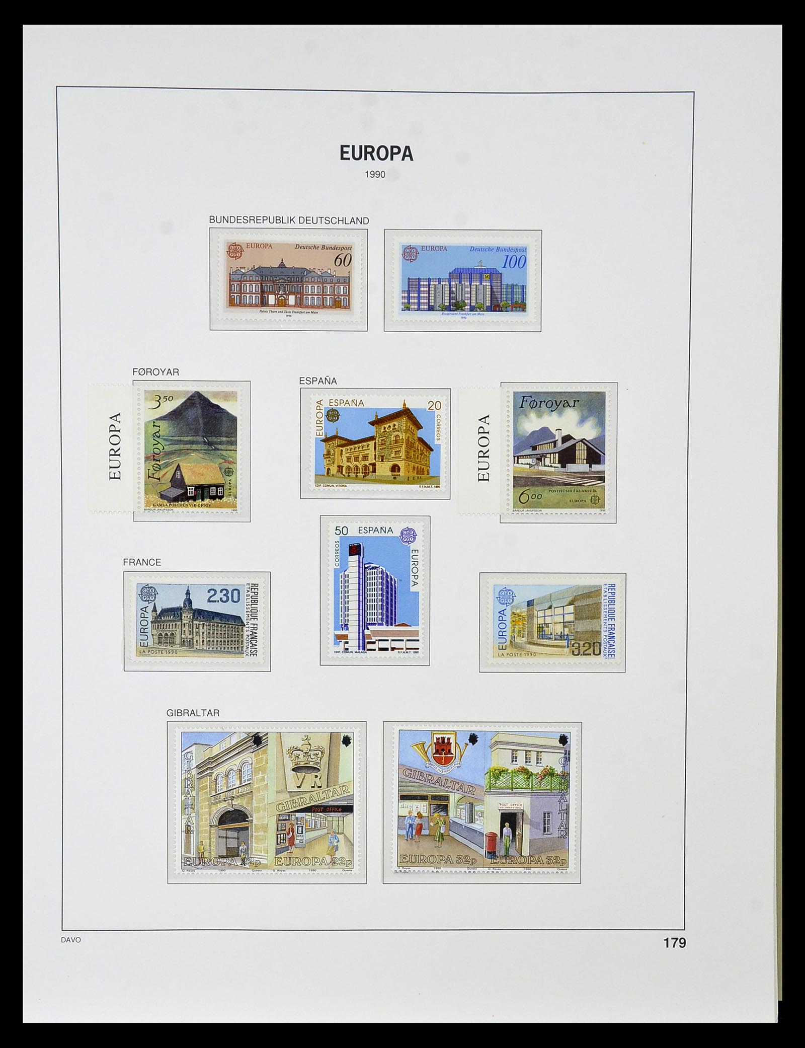 34838 278 - Postzegelverzameling 34838 Europa CEPT 1956-1998.