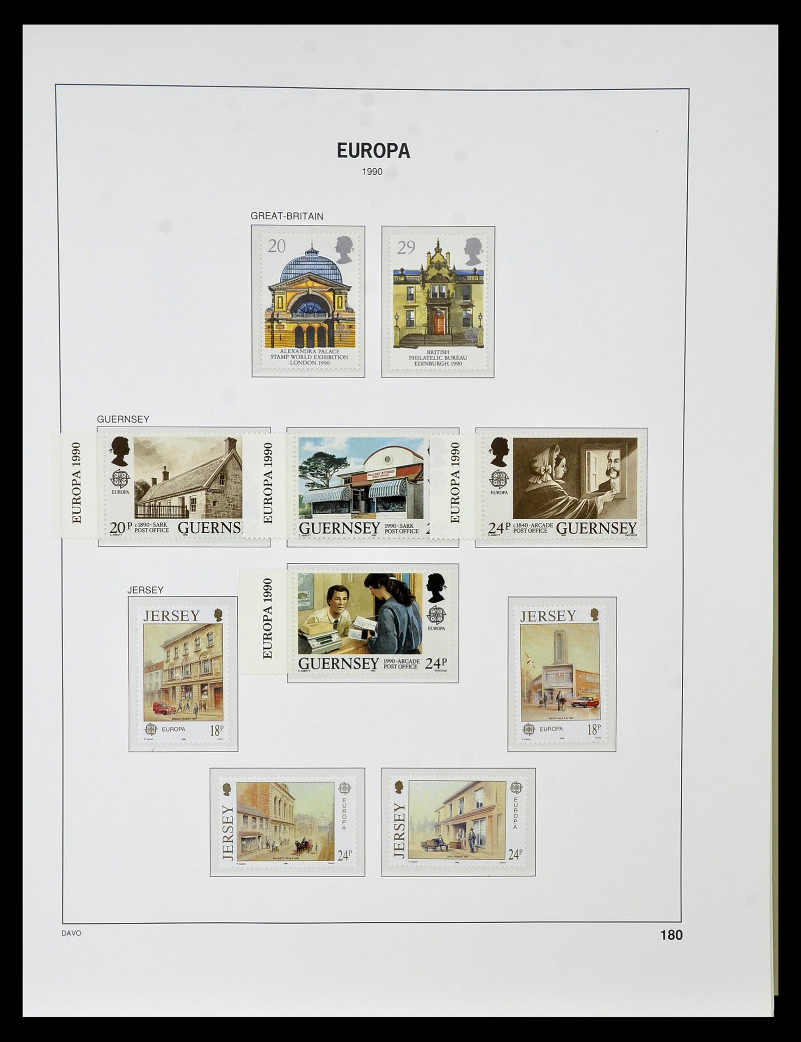 34838 279 - Postzegelverzameling 34838 Europa CEPT 1956-1998.
